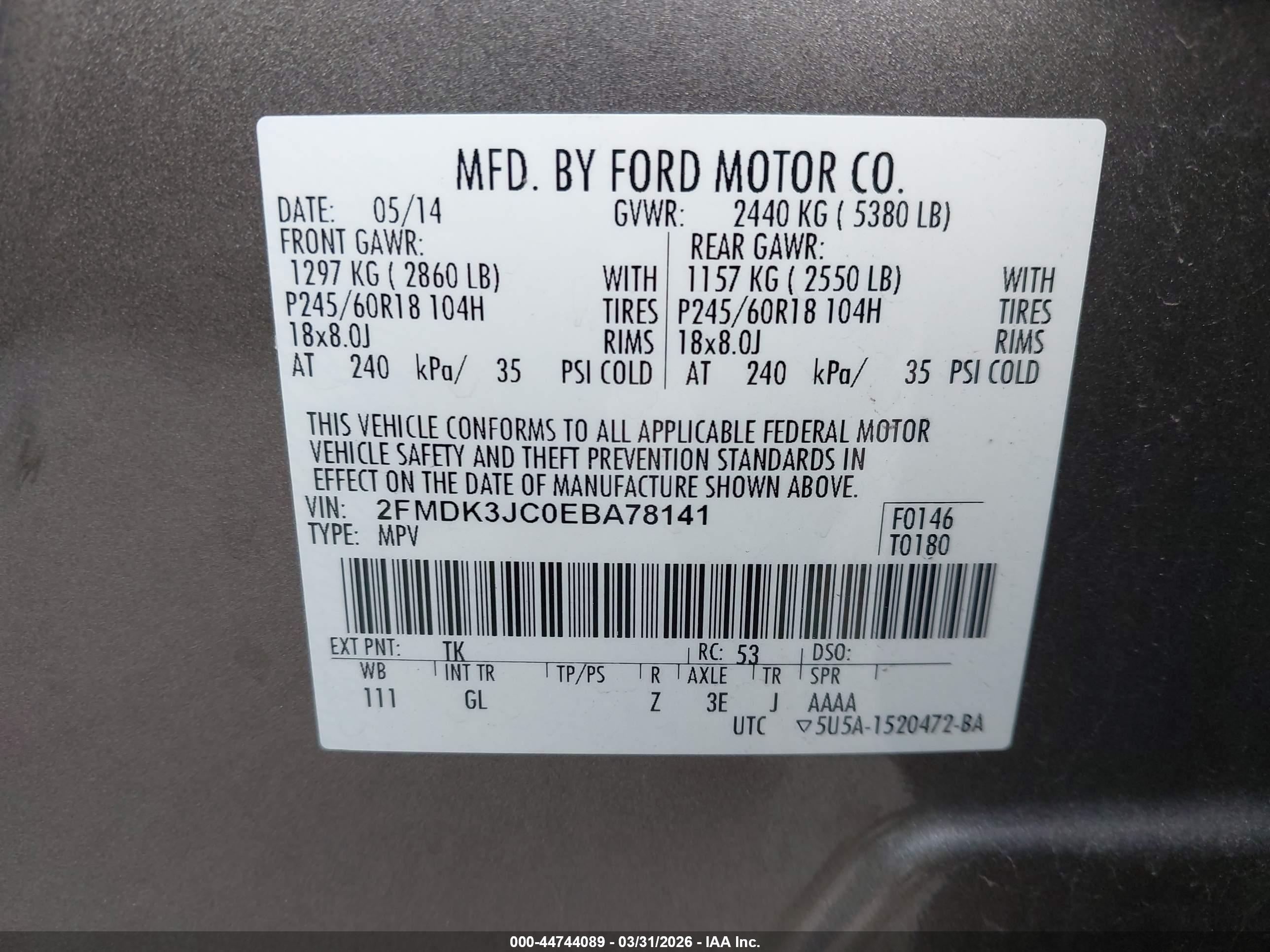 FORD EDGE image 9
