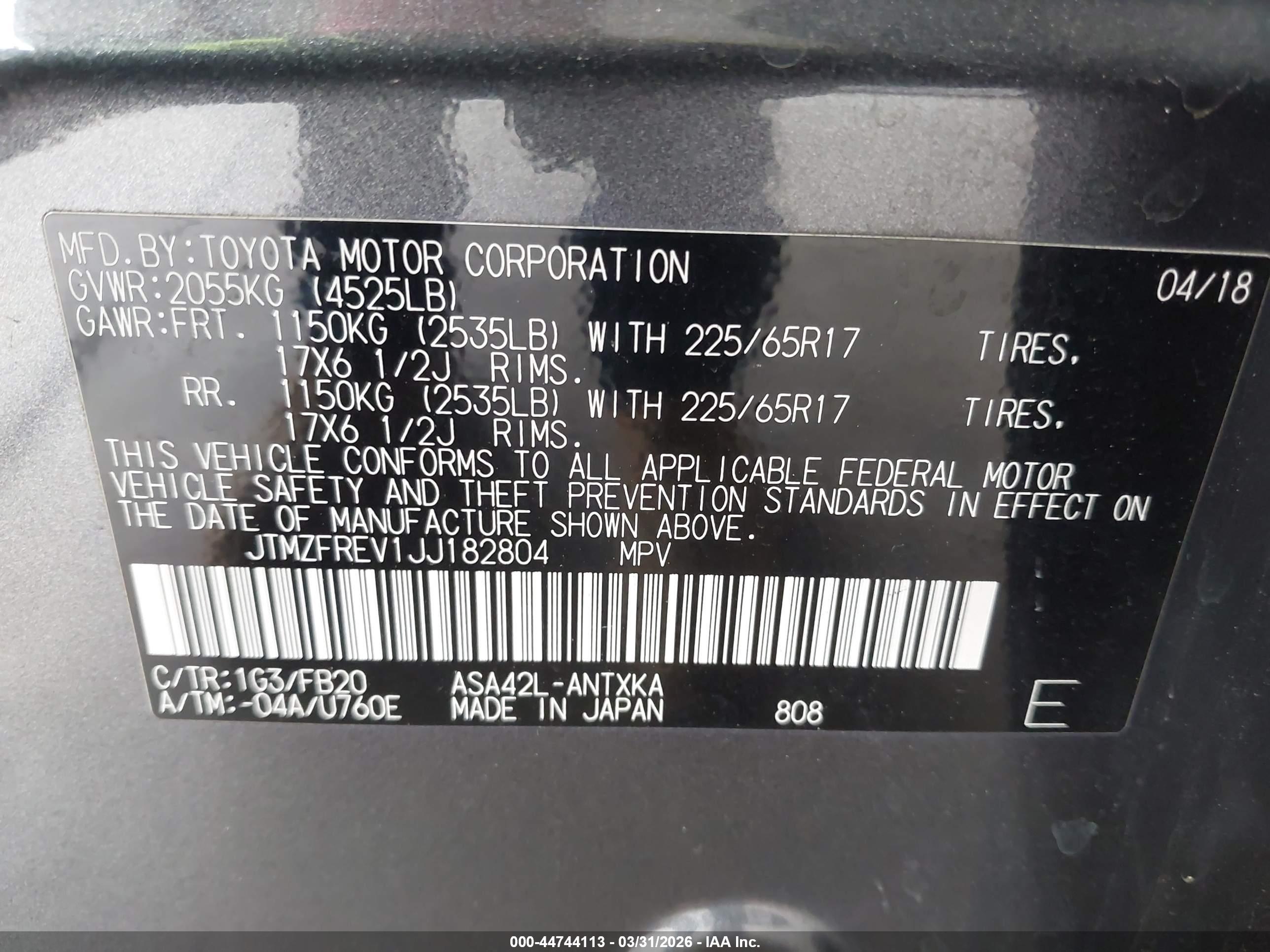 TOYOTA RAV4 image 9