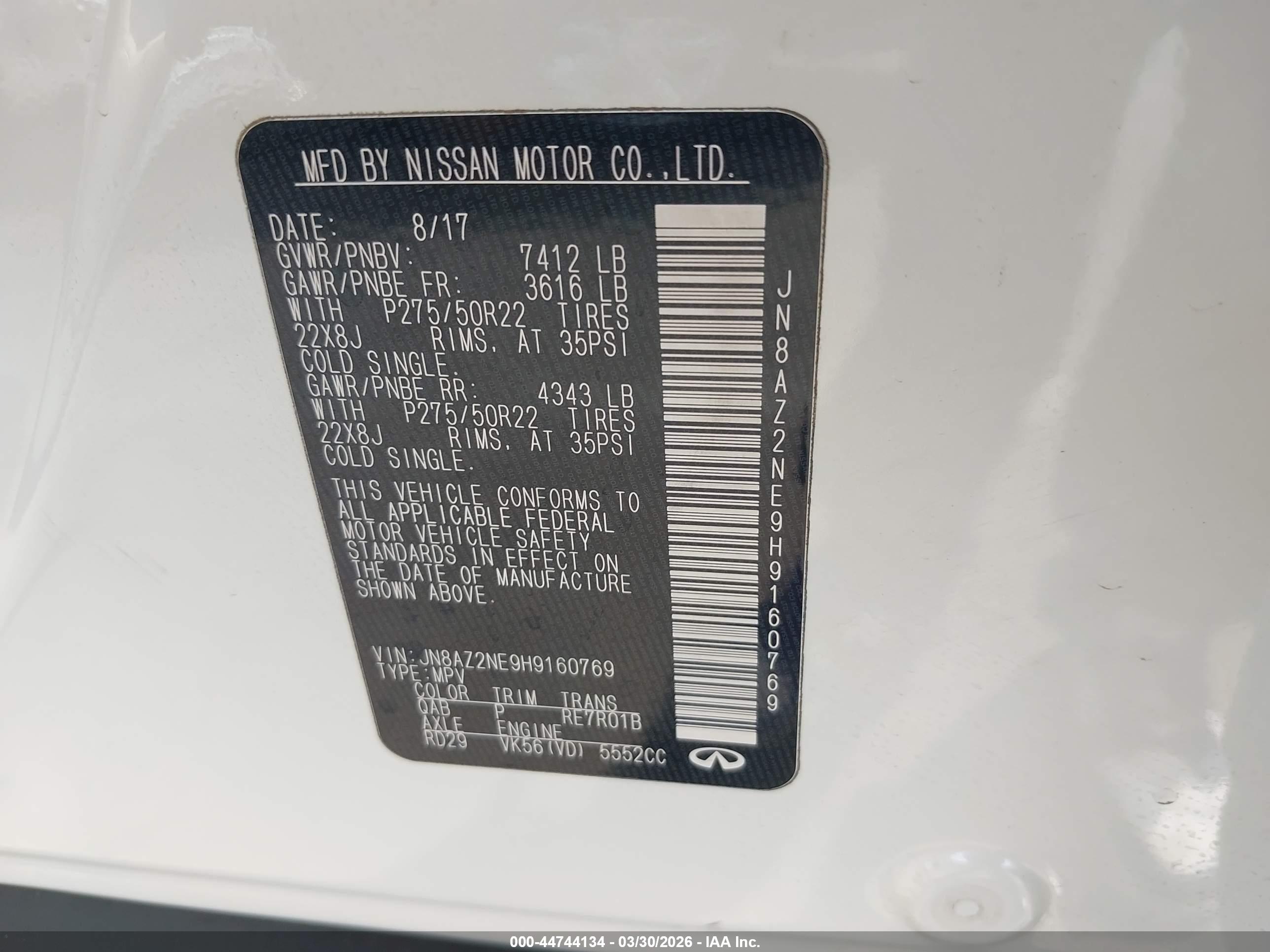 INFINITI QX80 image 9