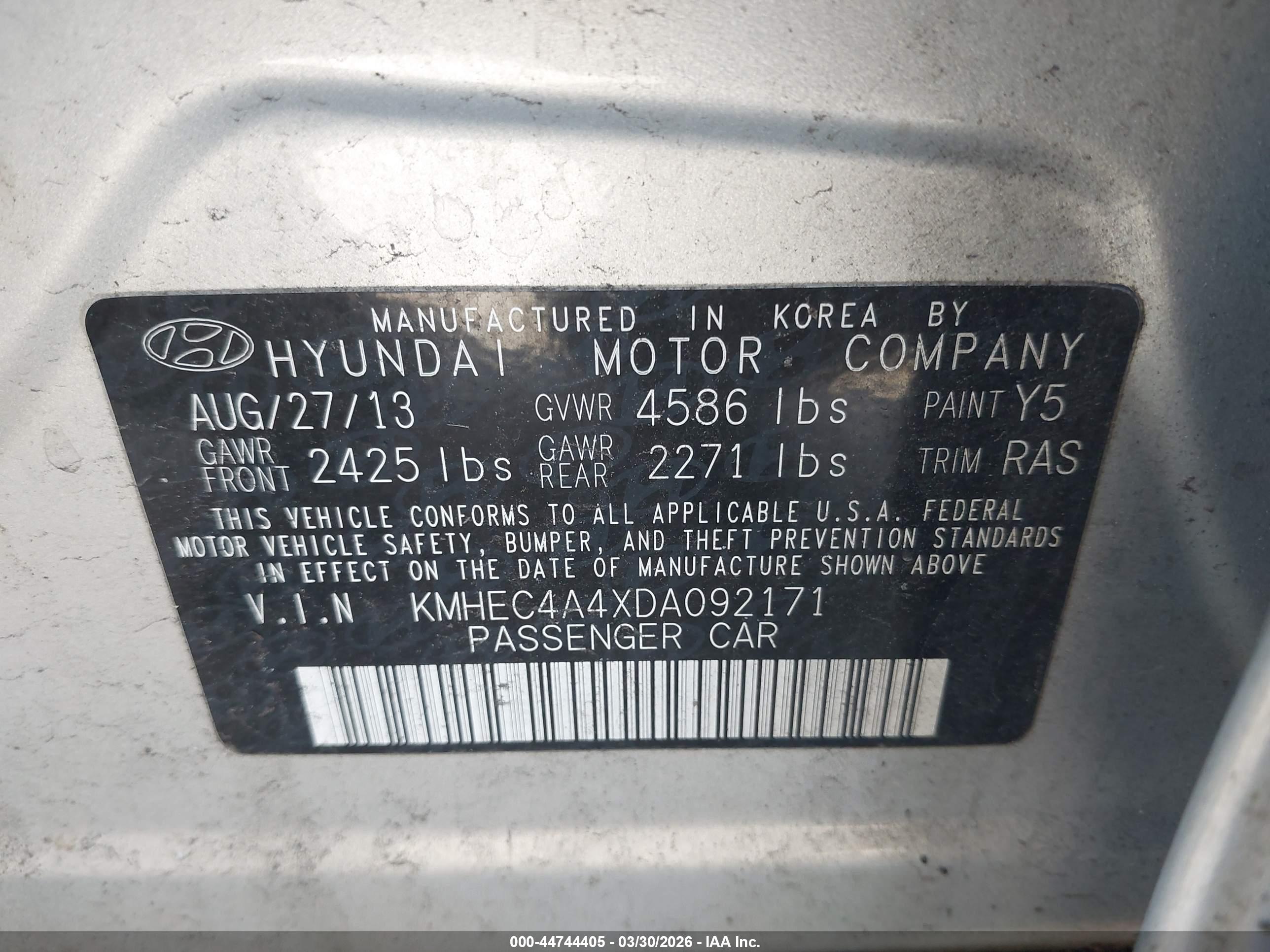 HYUNDAI SONATA image 9