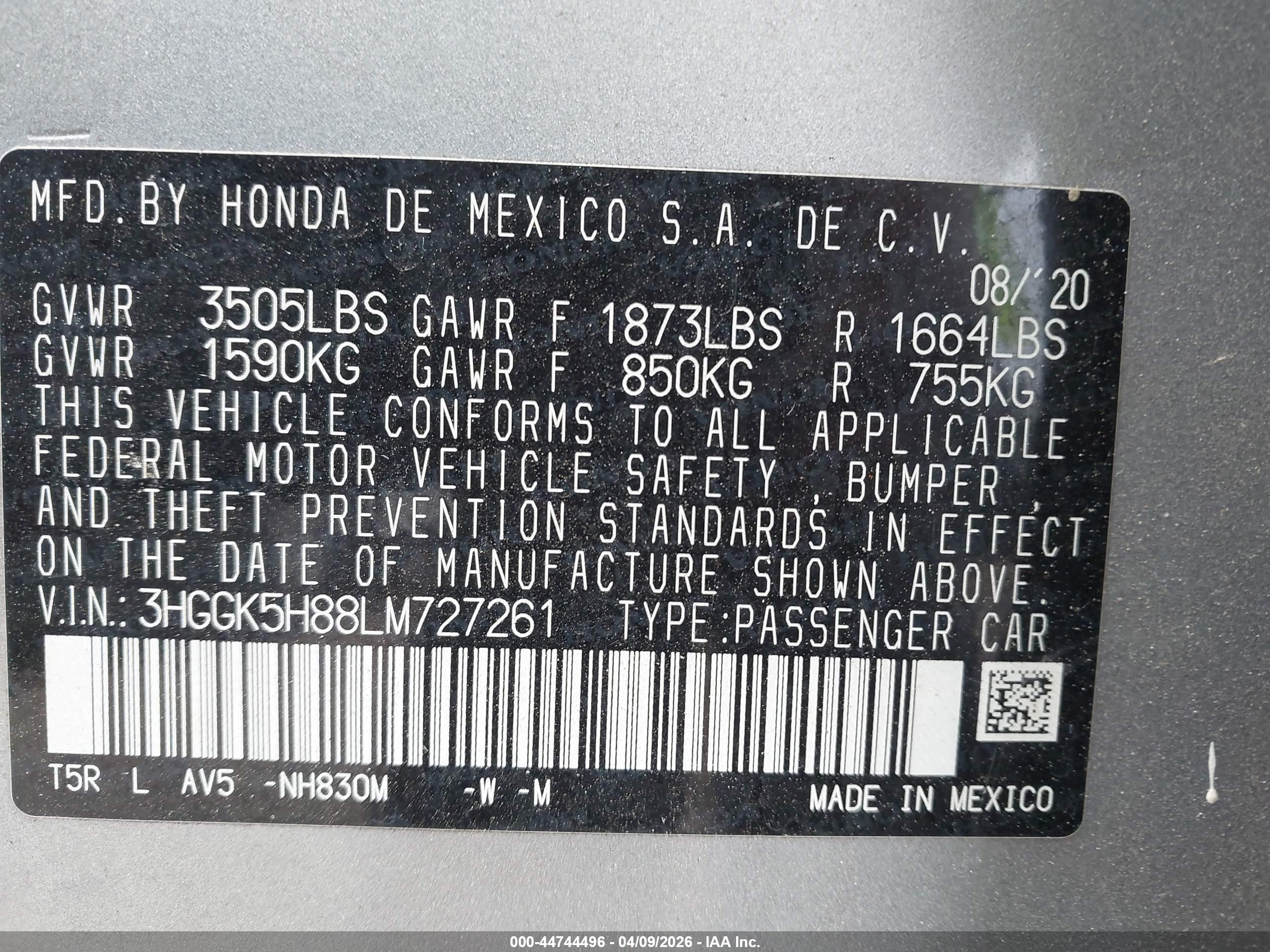 HONDA FIT image 9