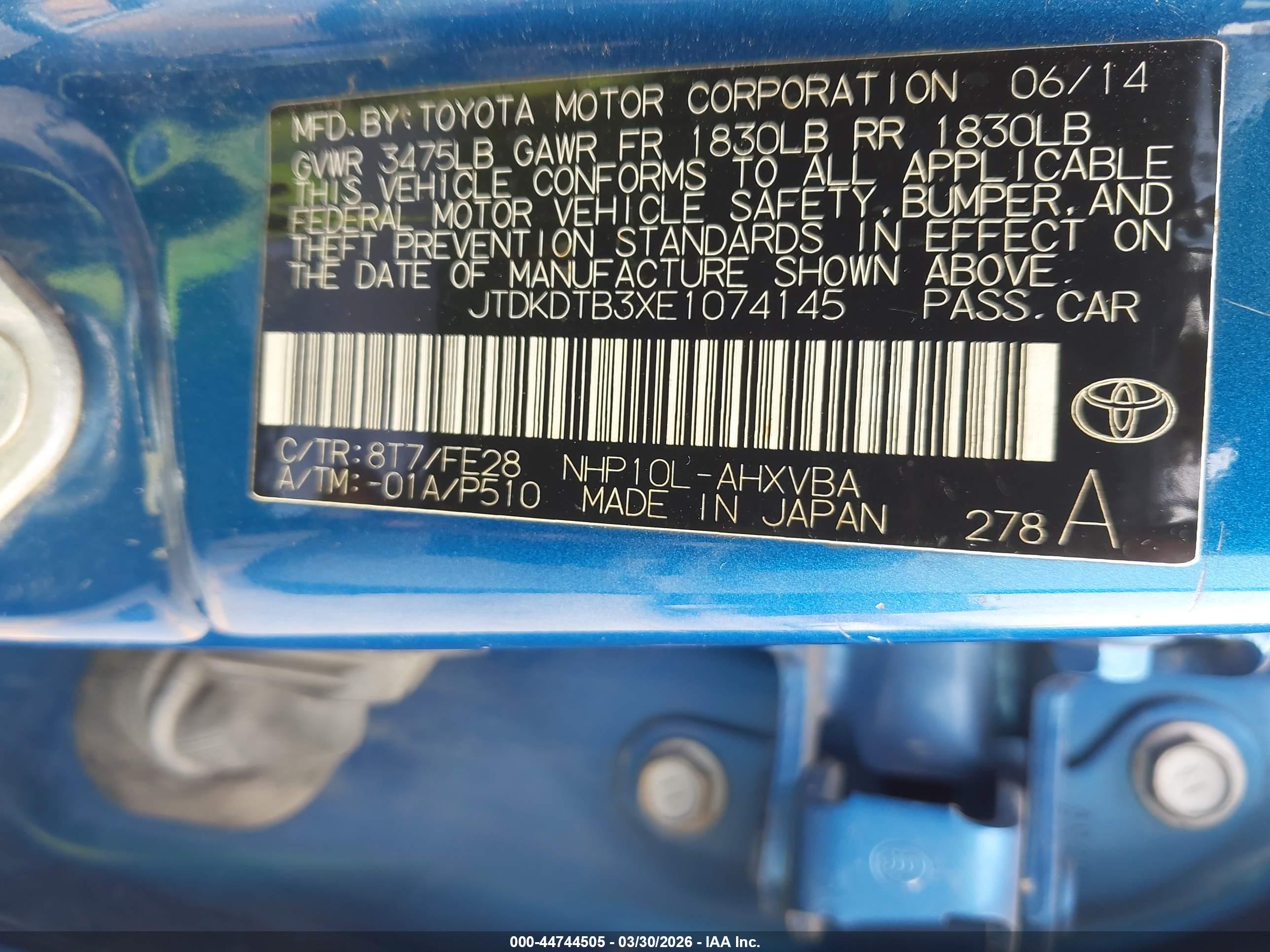 TOYOTA PRIUS image 9