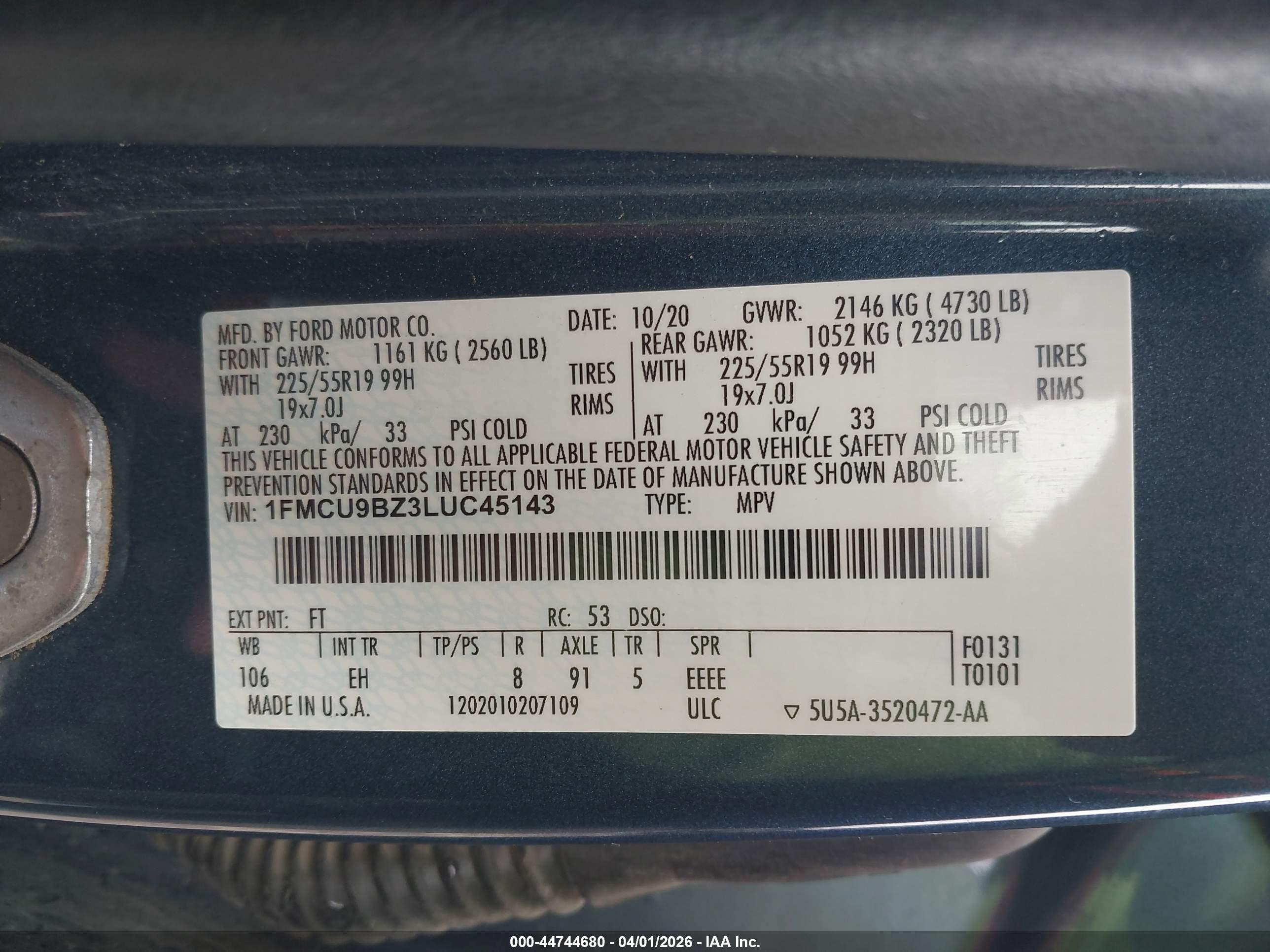 FORD ESCAPE image 9