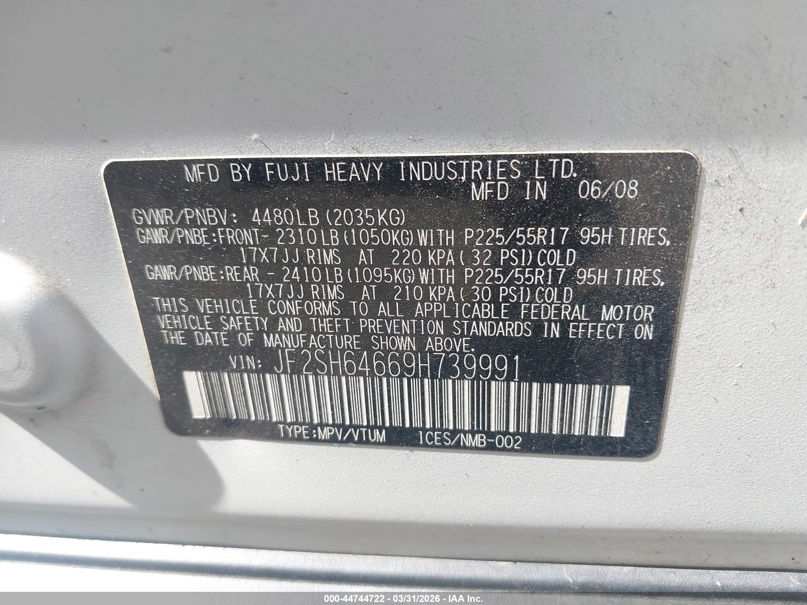 SUBARU FORESTER image 9