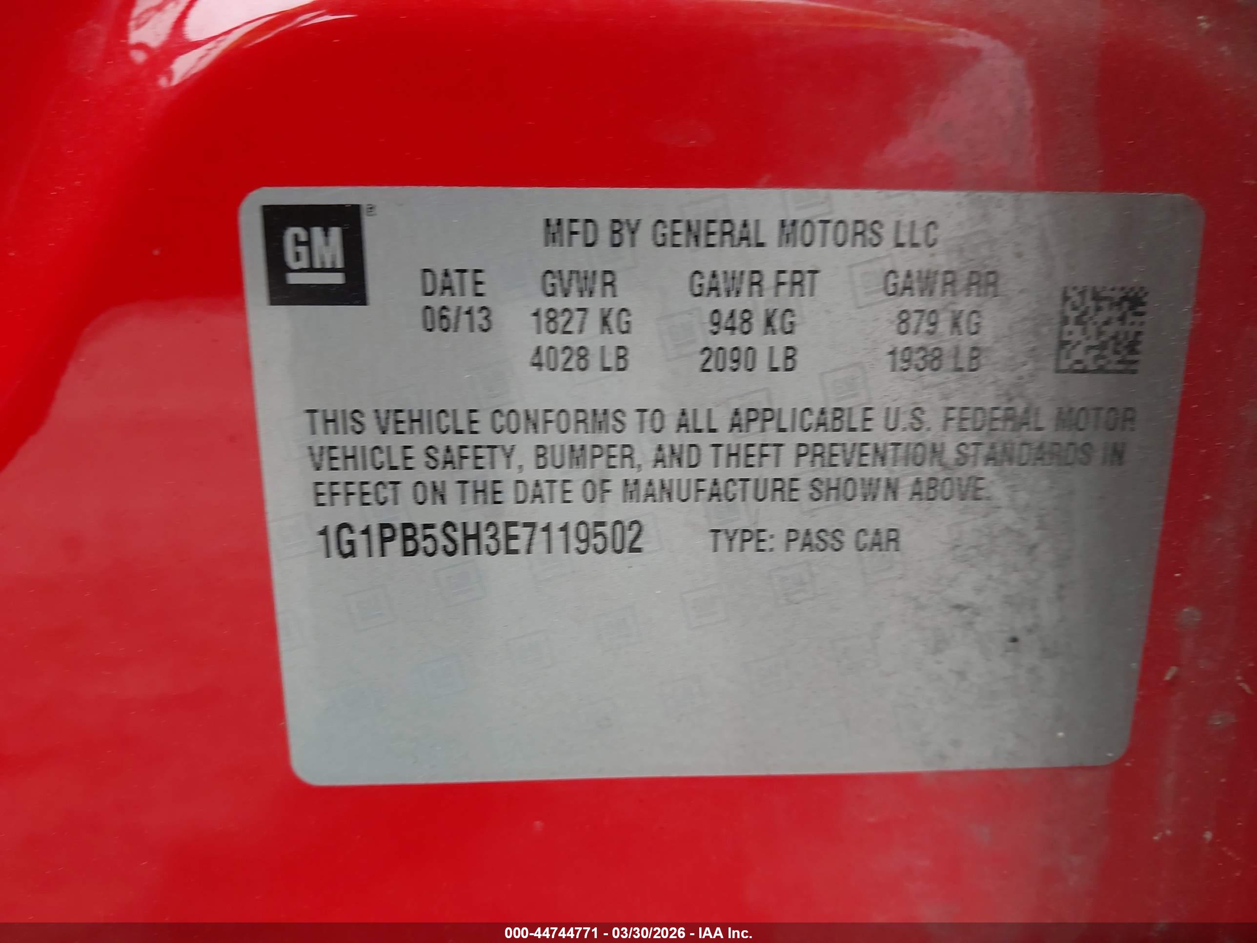 CHEVROLET CRUZE image 9