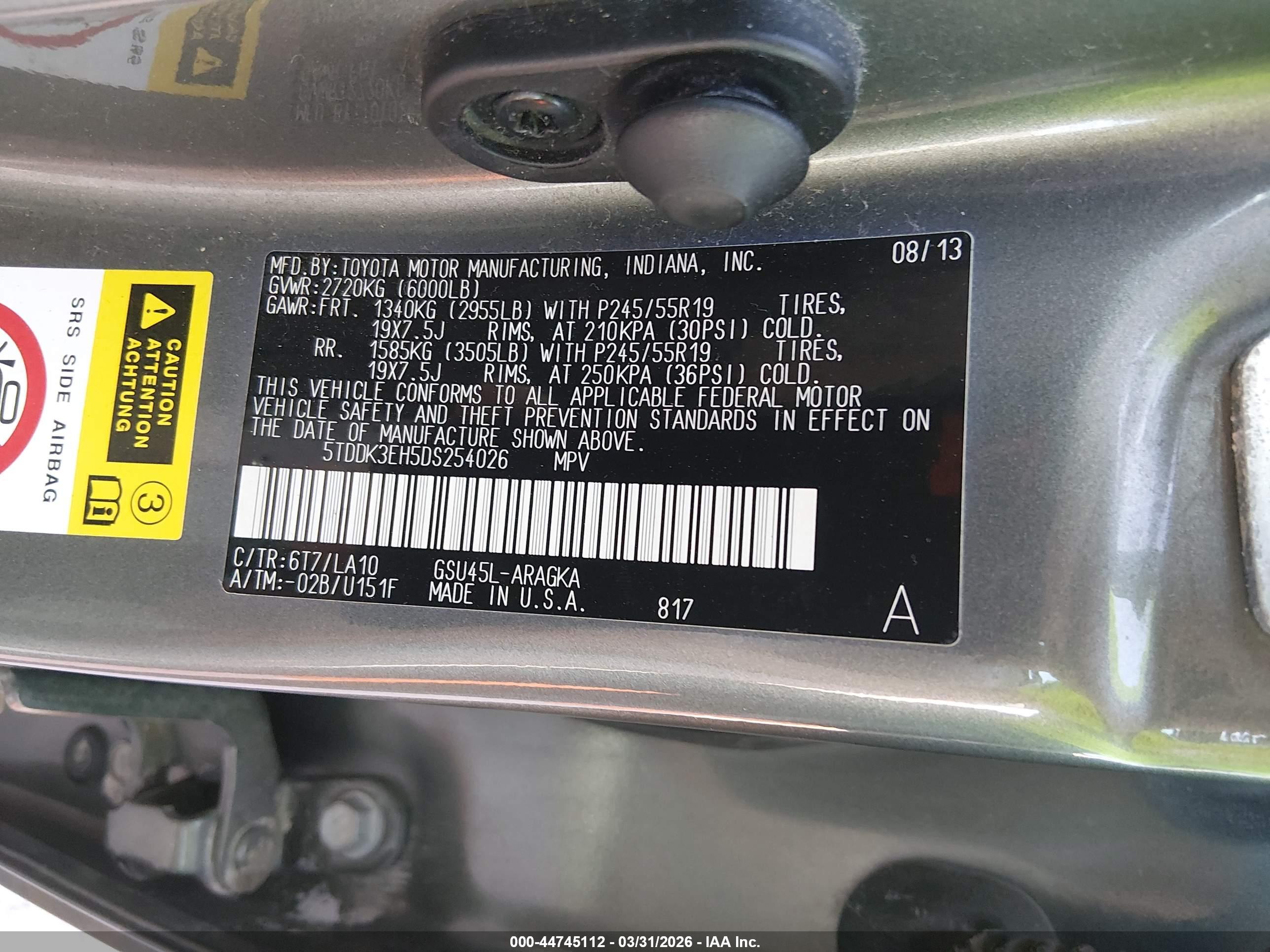 TOYOTA HIGHLANDER image 9