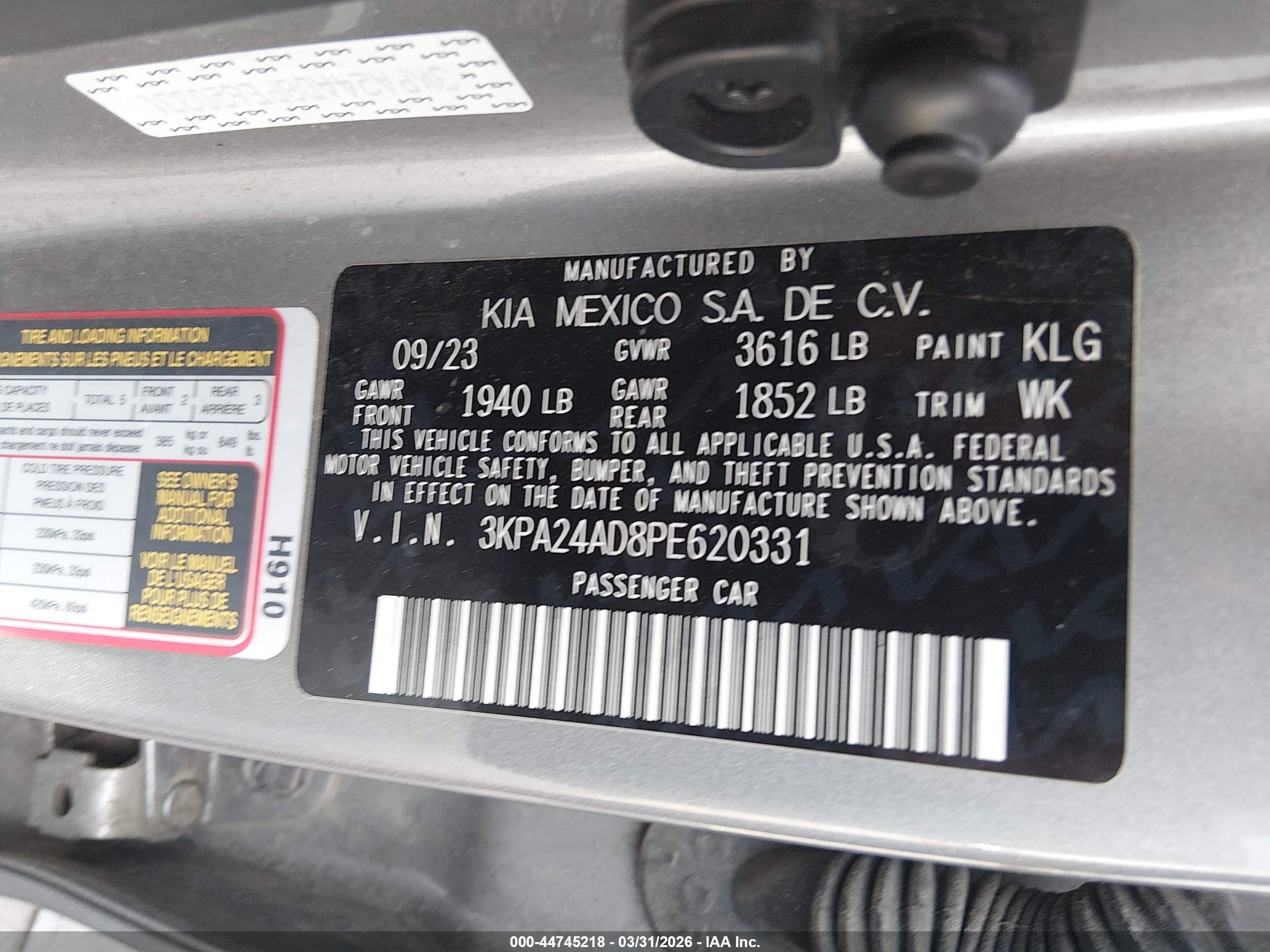 KIA RIO image 9