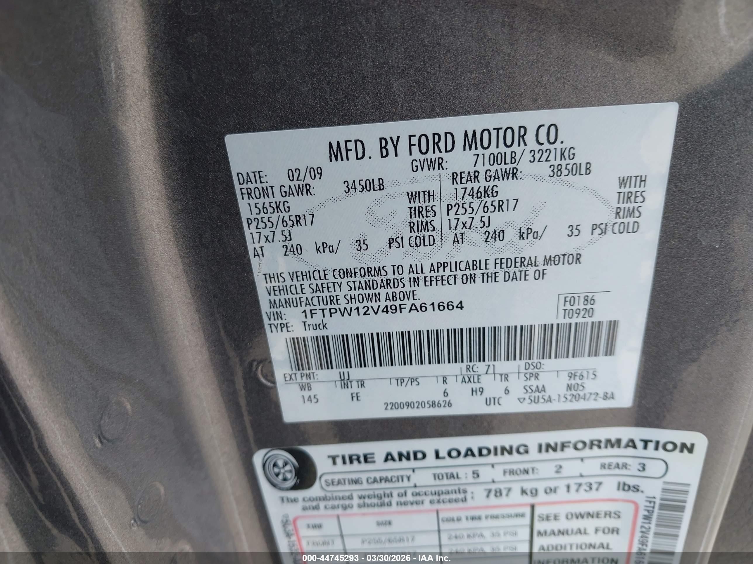 FORD F-150 image 9