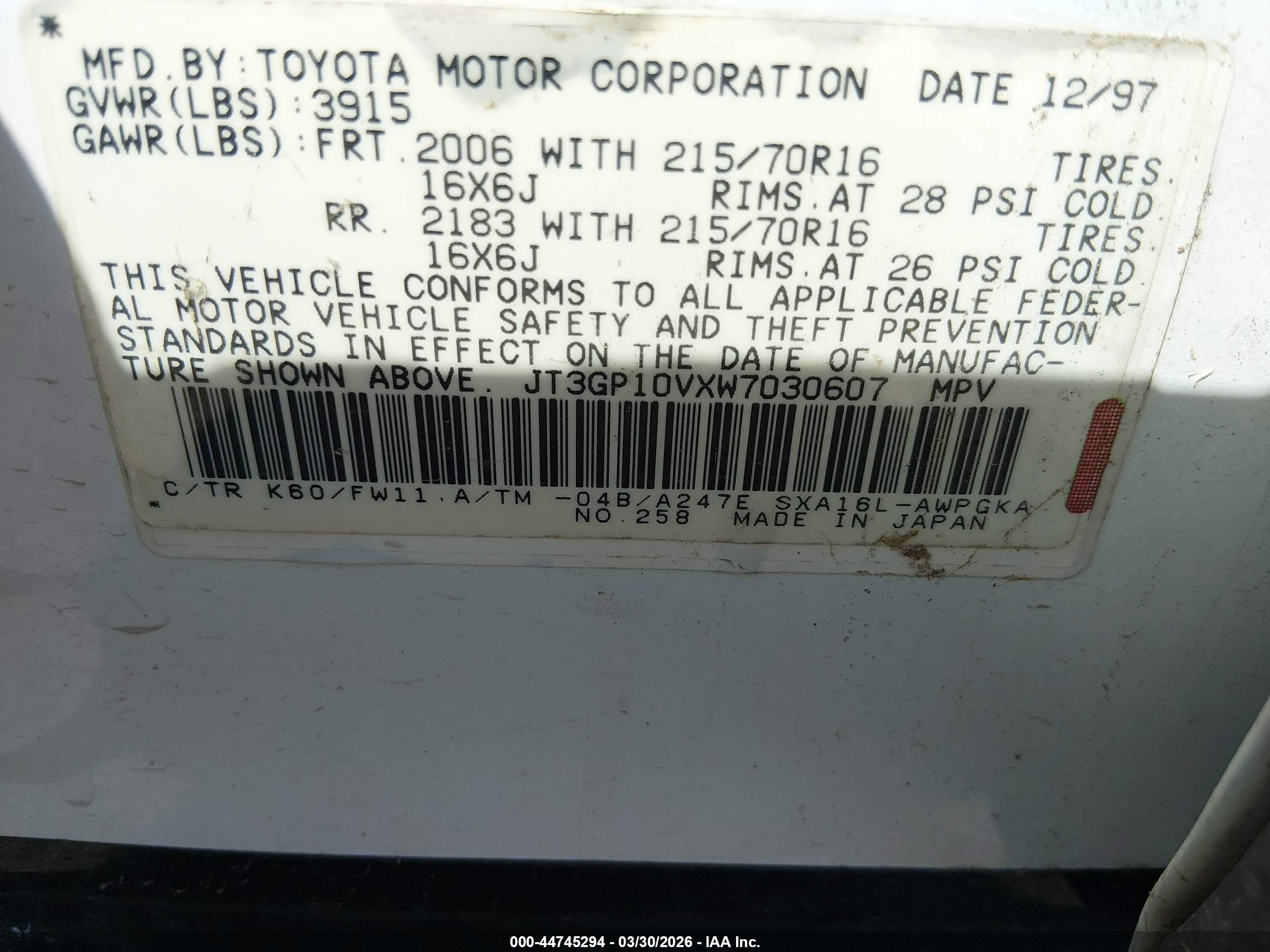 TOYOTA RAV4 image 9