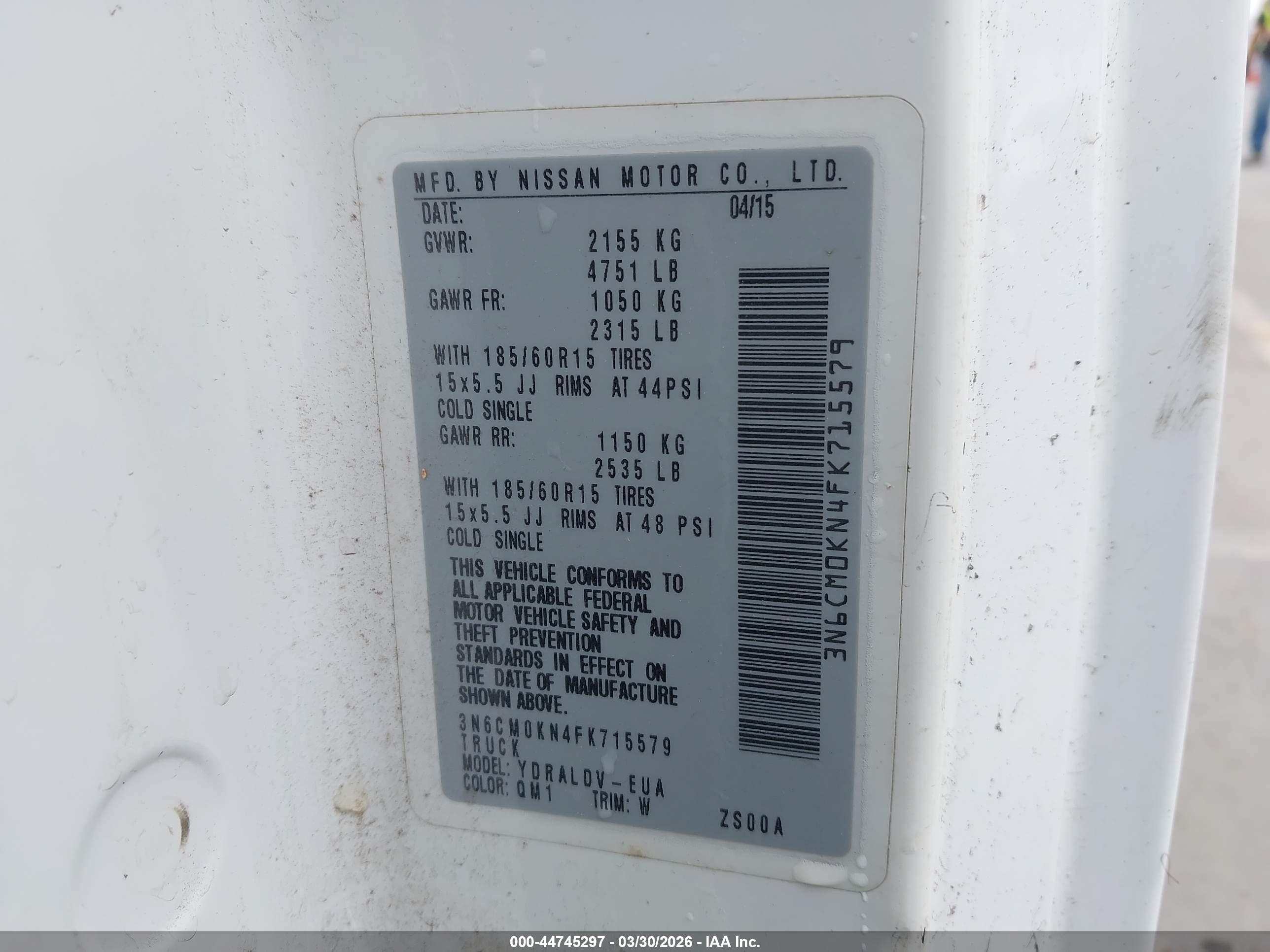 NISSAN NV200 image 9