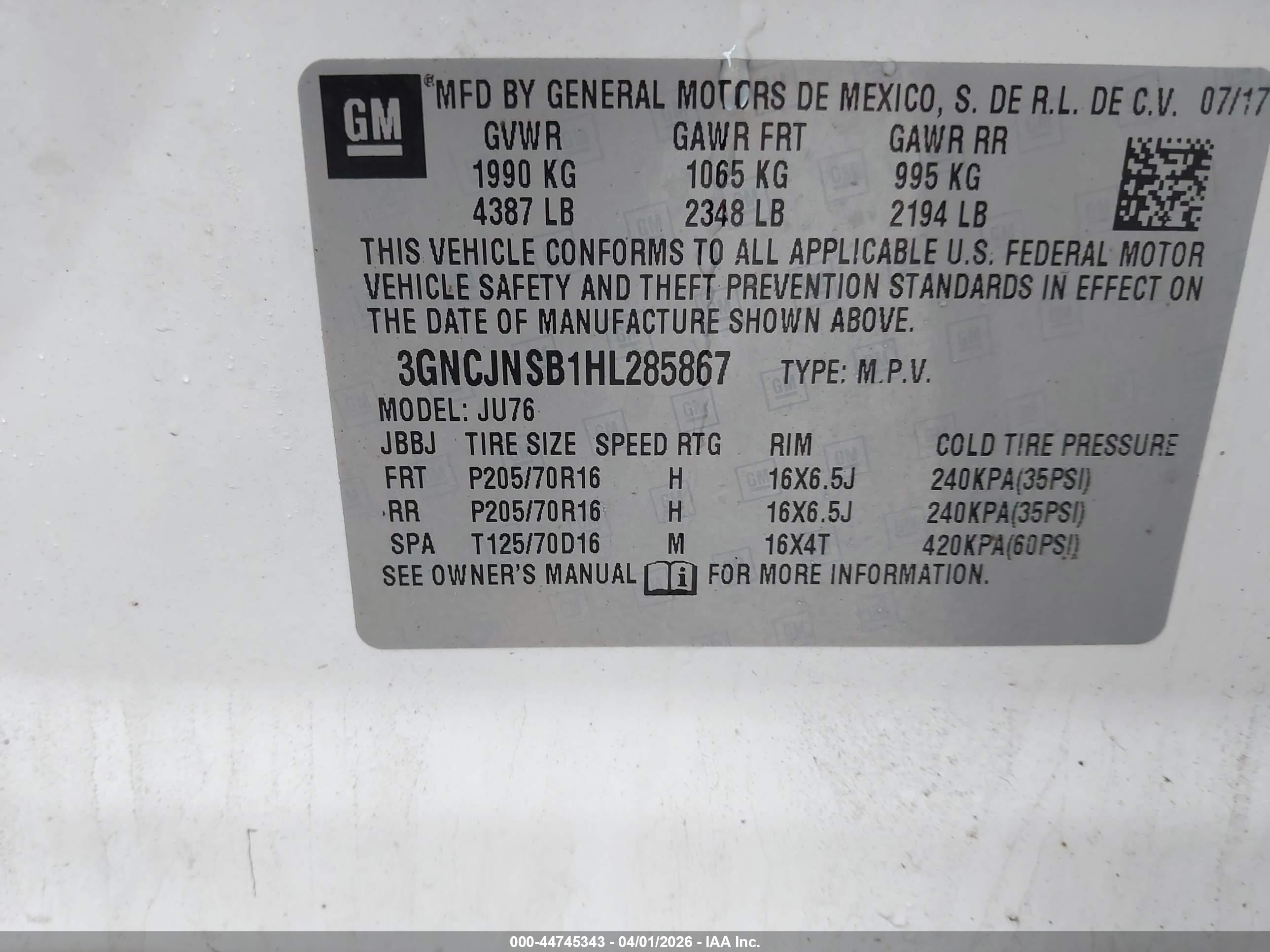 CHEVROLET TRAX image 9