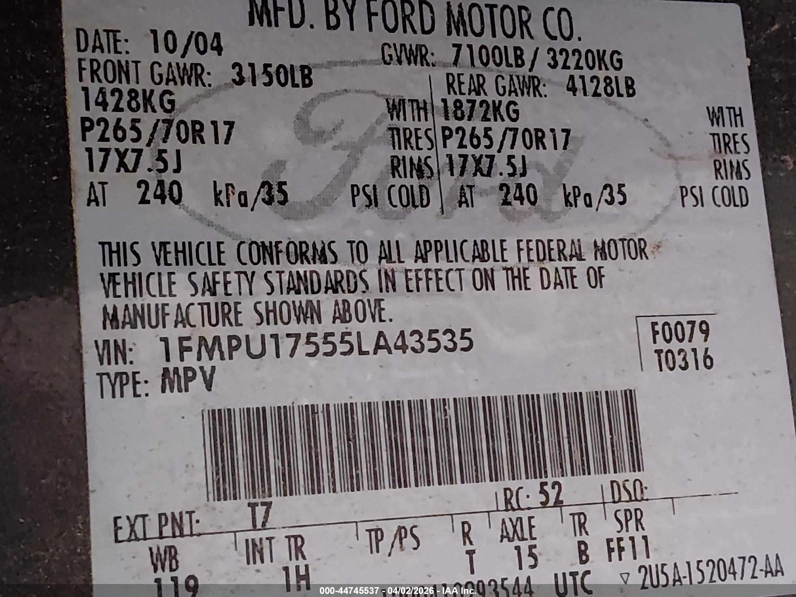 FORD EXPEDITION image 9