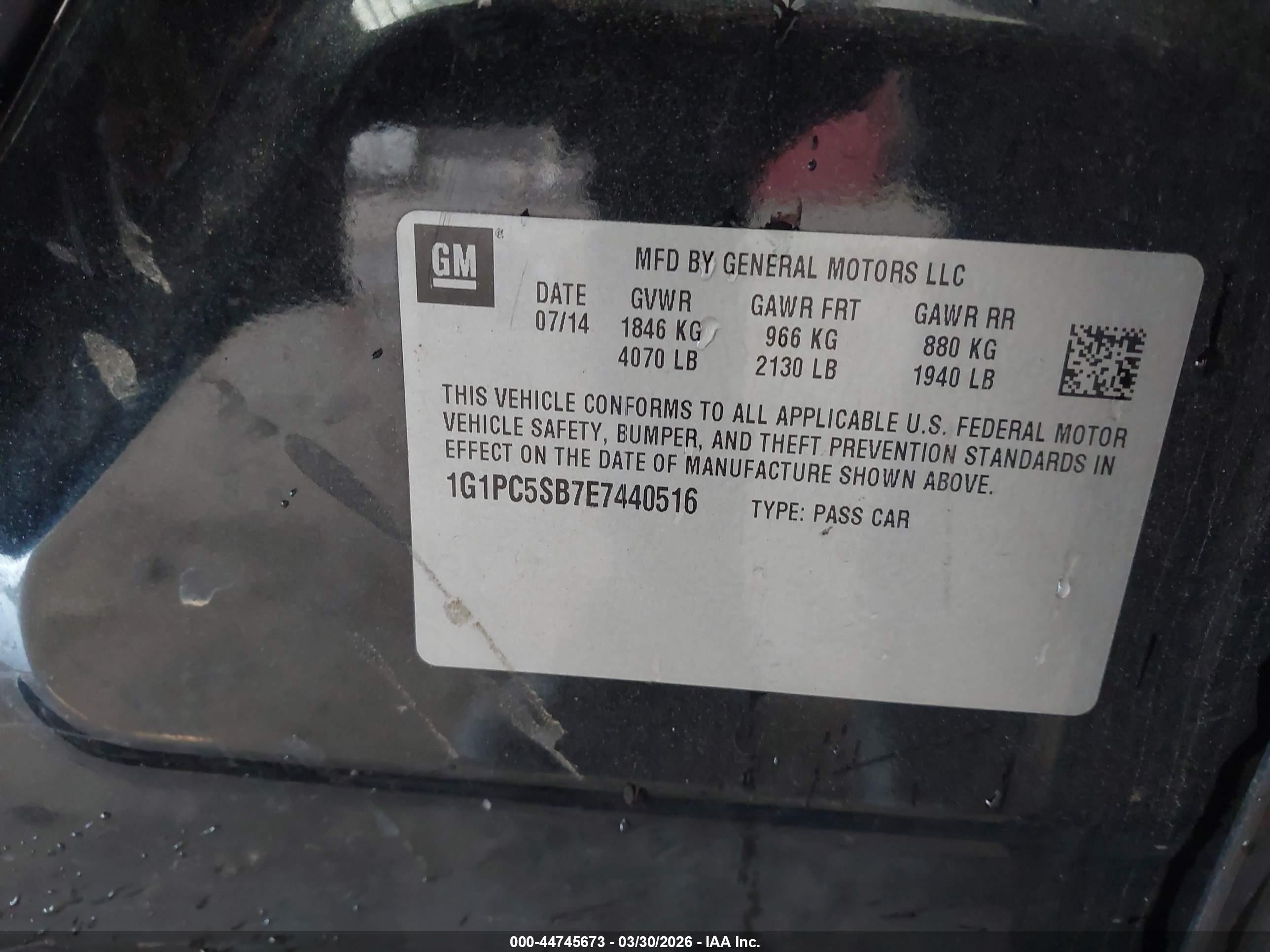 CHEVROLET CRUZE image 9