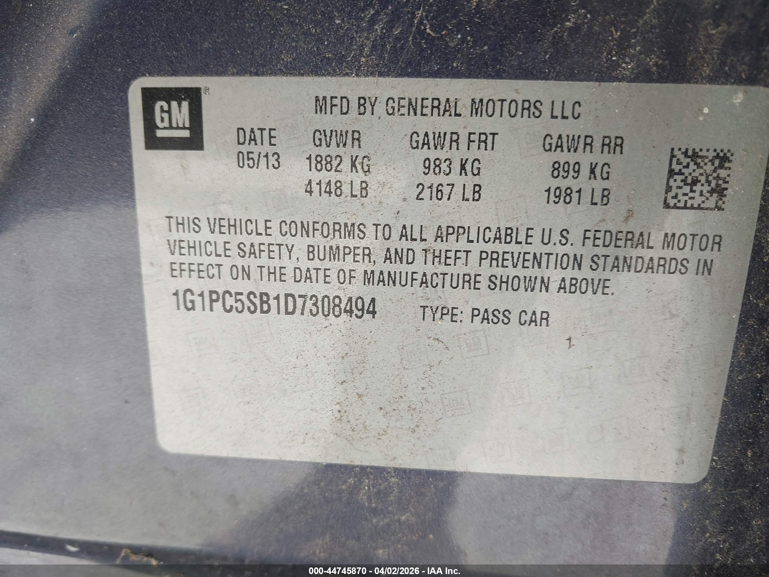 CHEVROLET CRUZE image 9