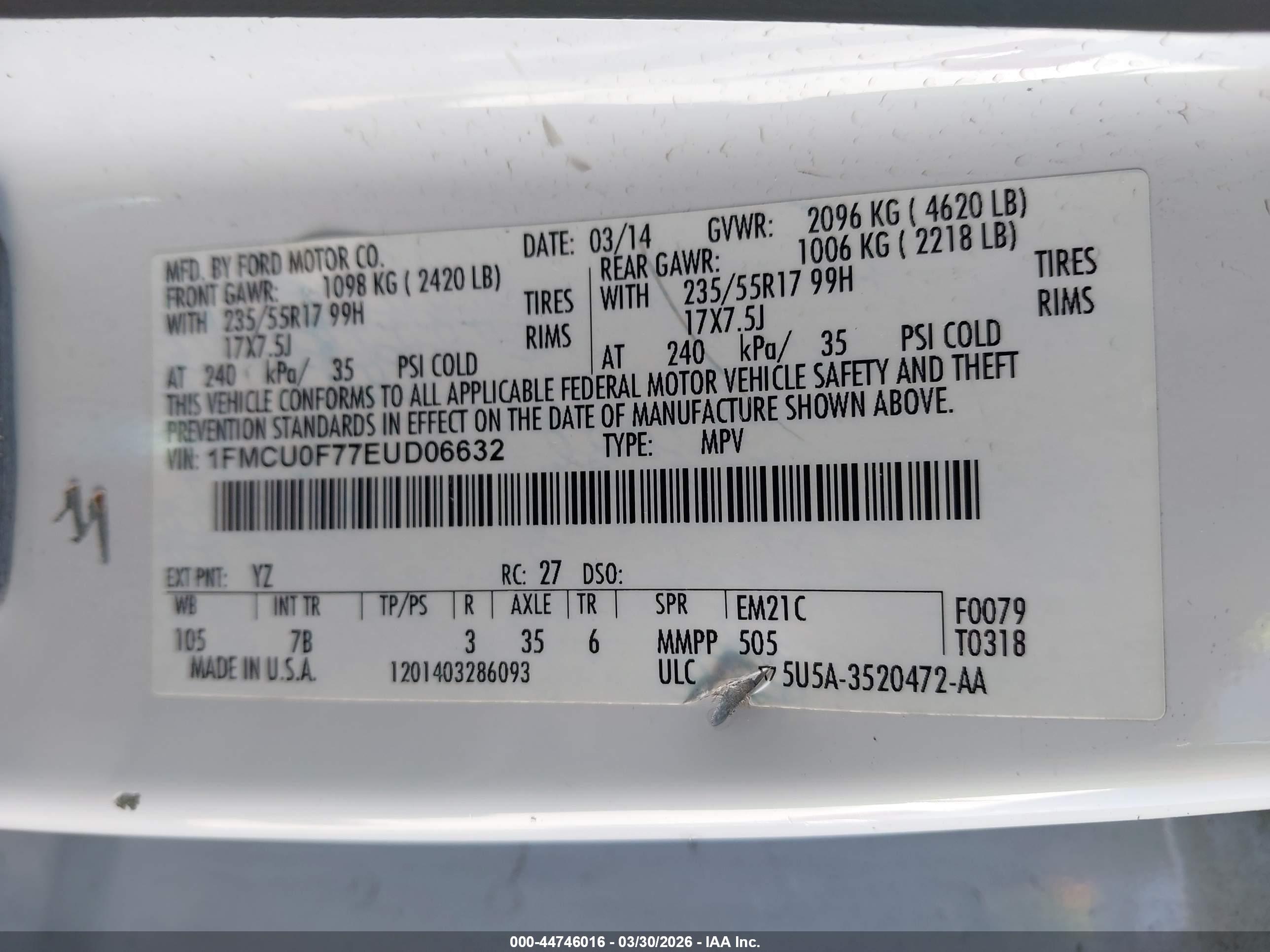 FORD ESCAPE image 9