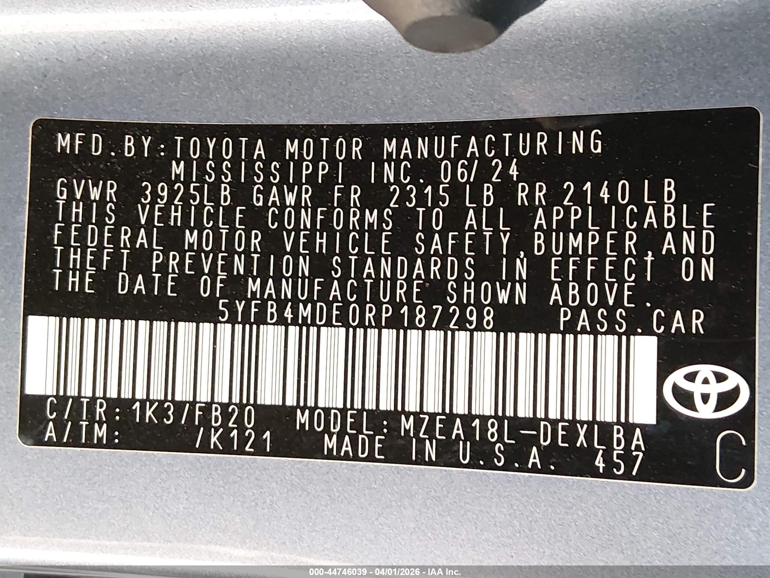 TOYOTA COROLLA image 9