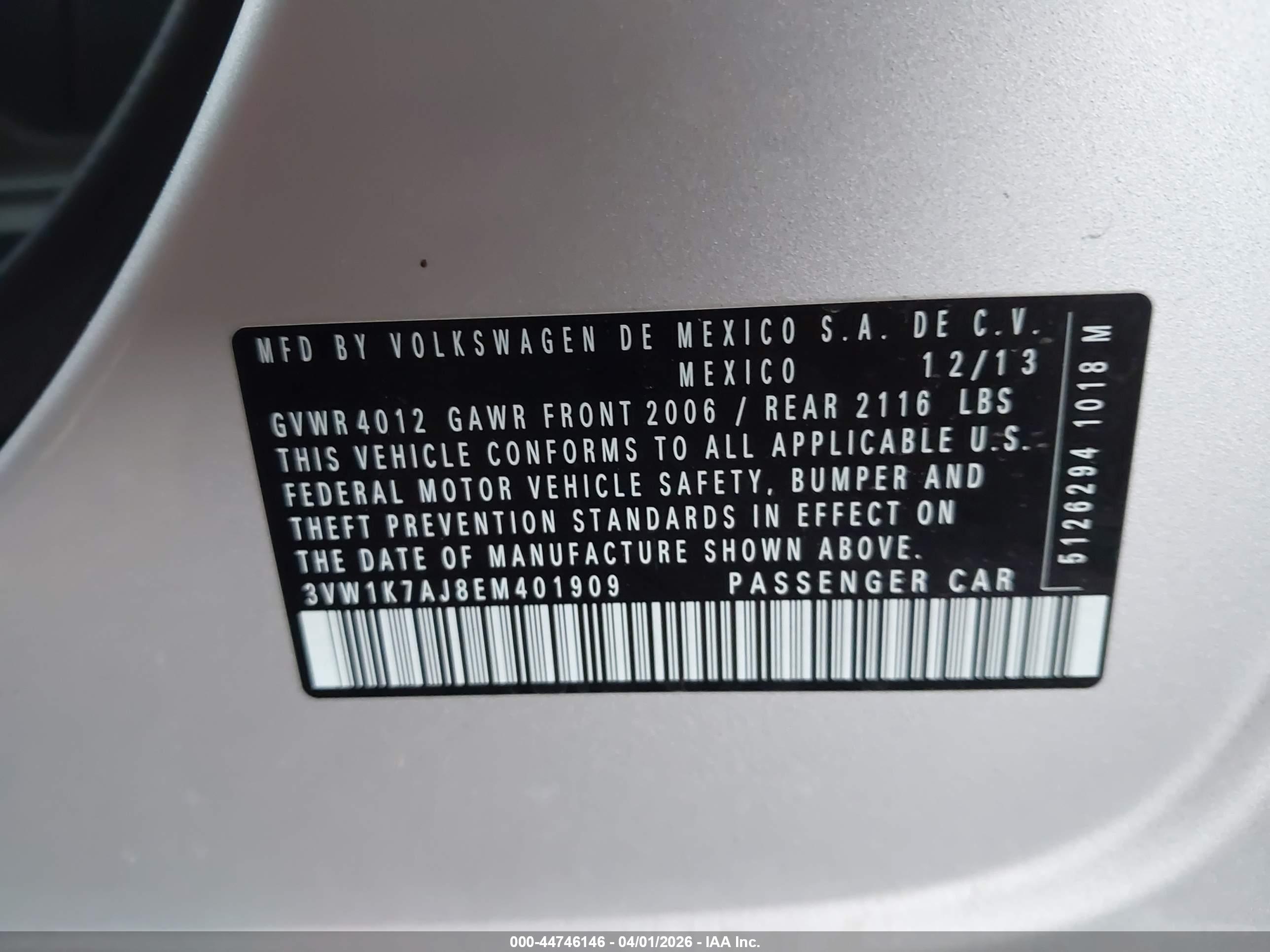 VOLKSWAGEN JETTA image 9