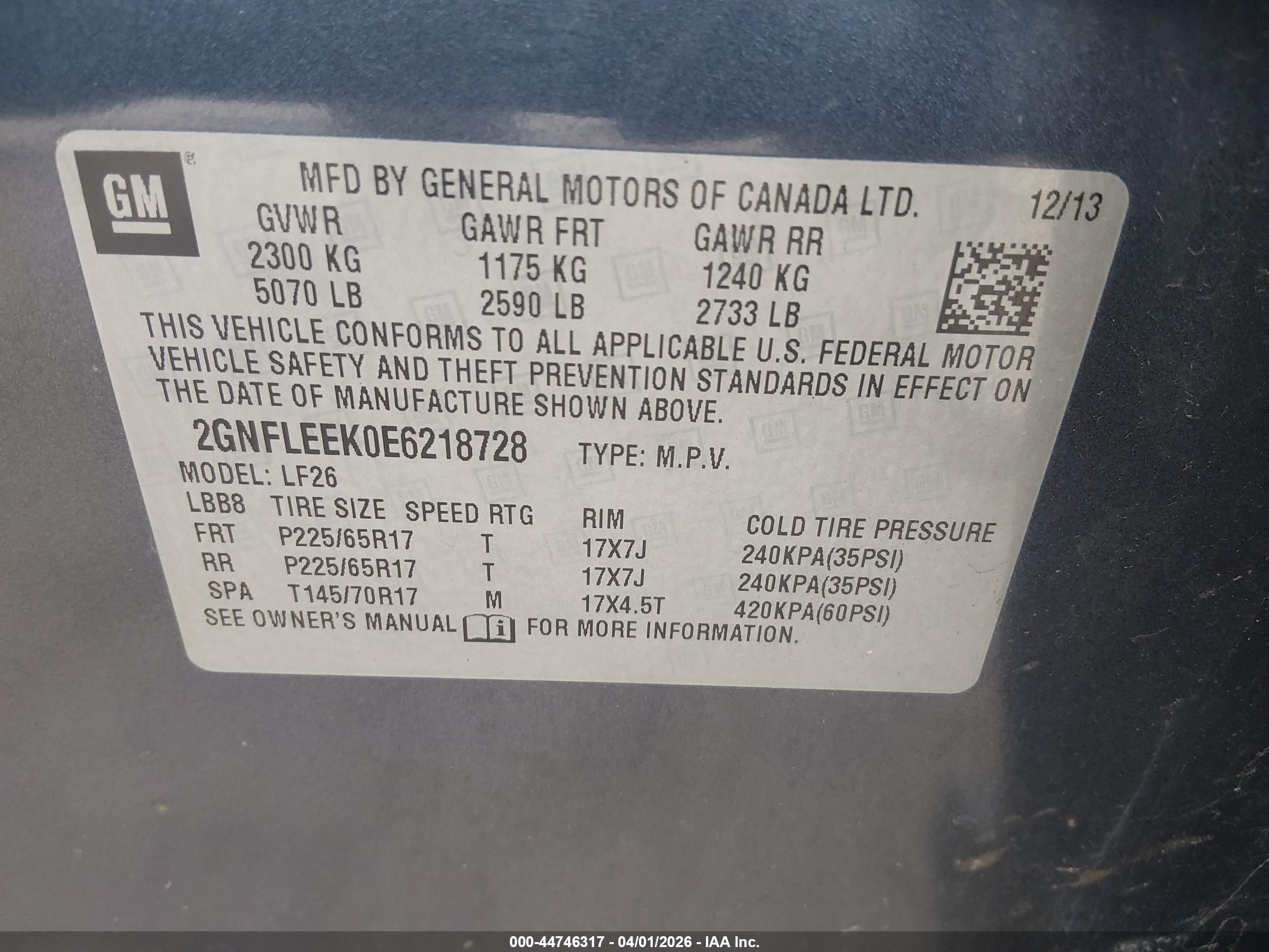 CHEVROLET EQUINOX image 9