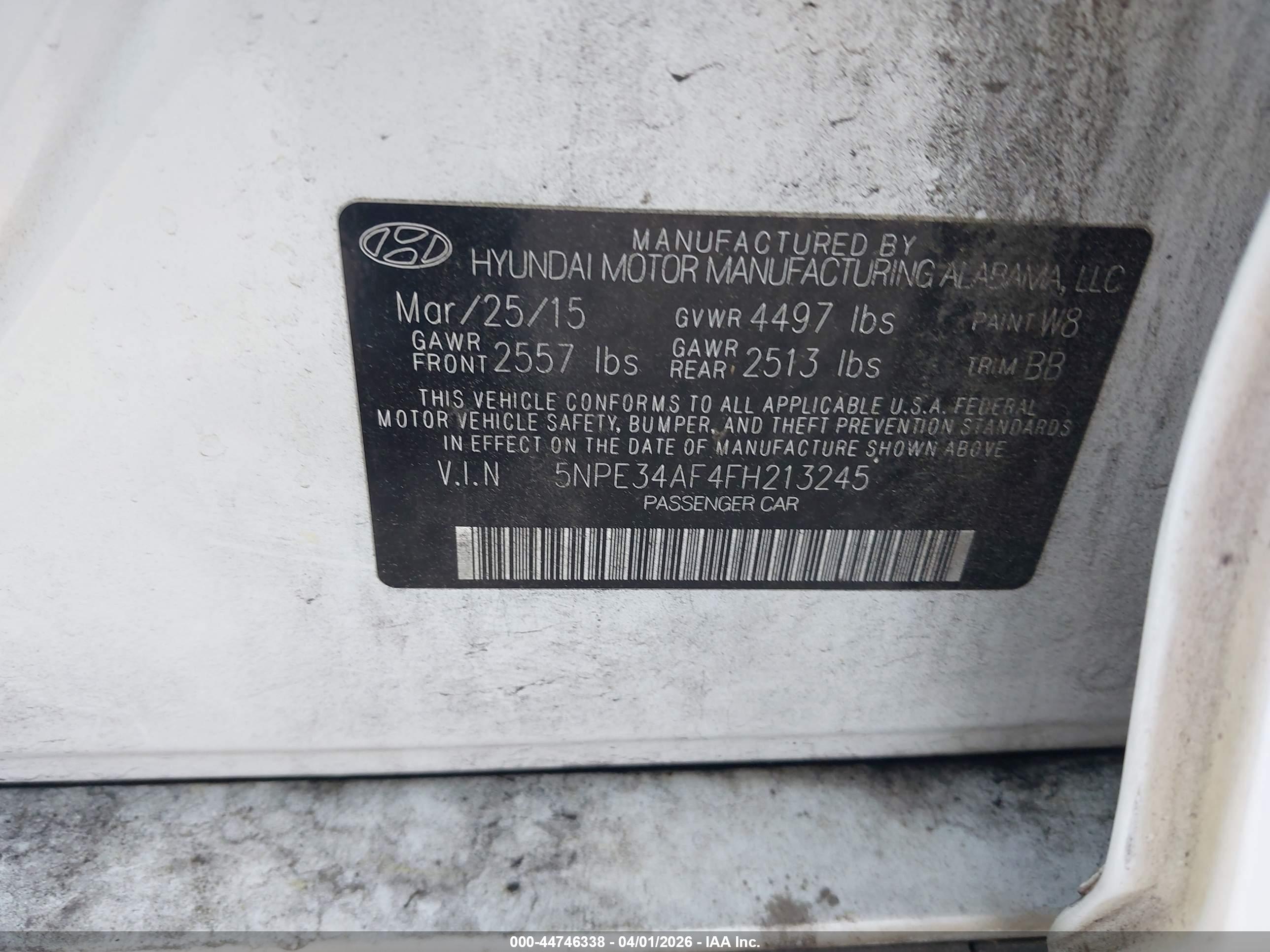 HYUNDAI SONATA image 9