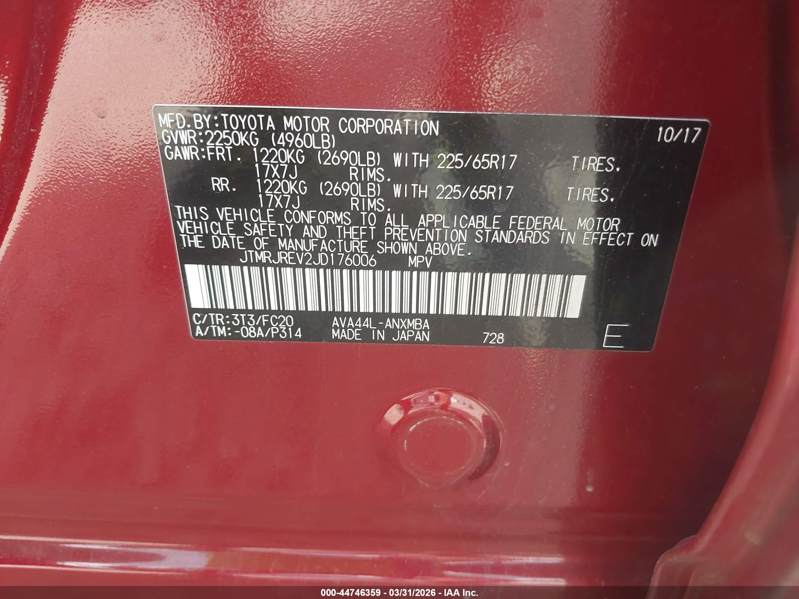 TOYOTA RAV4 image 9