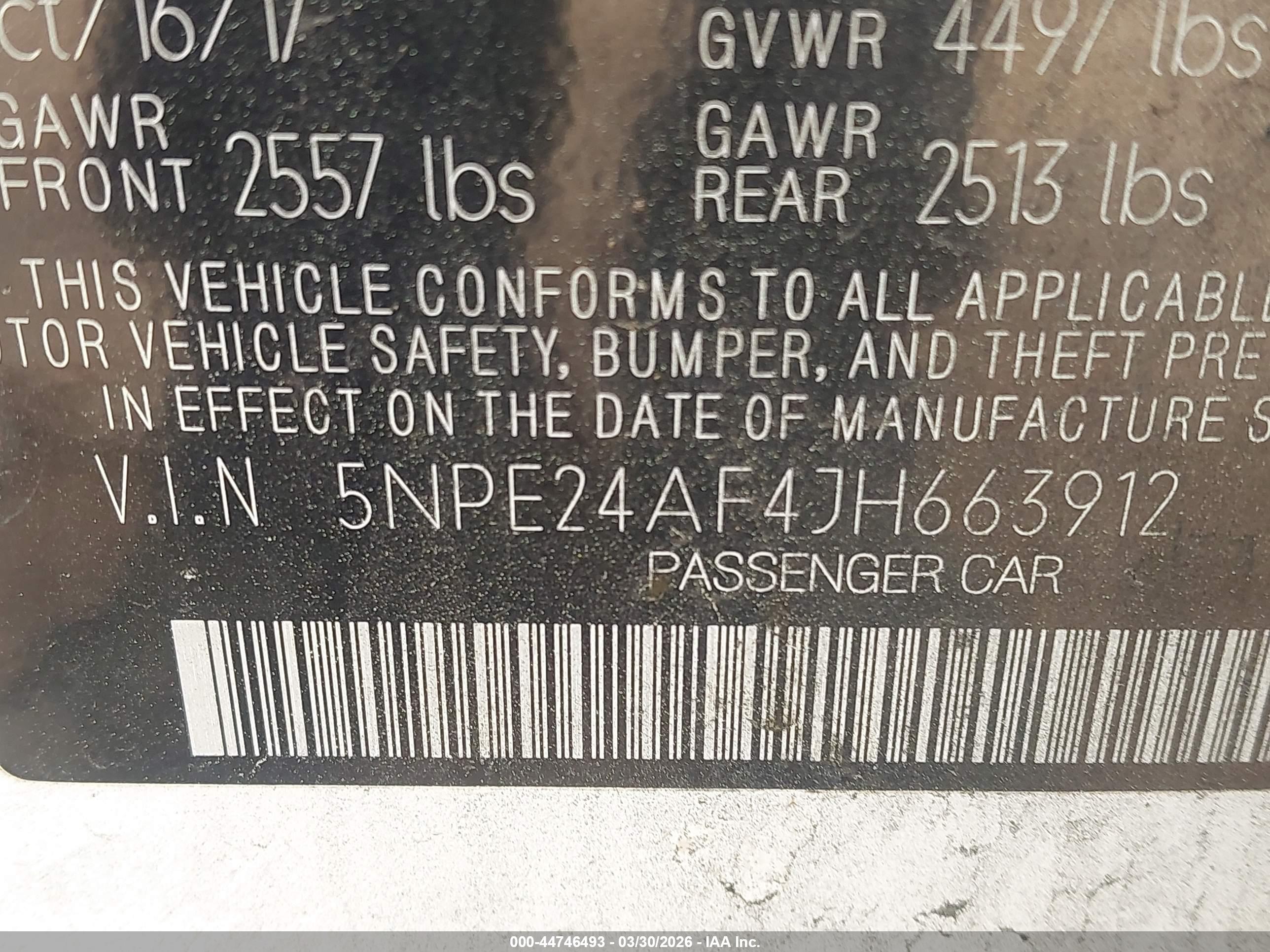 HYUNDAI SONATA image 9