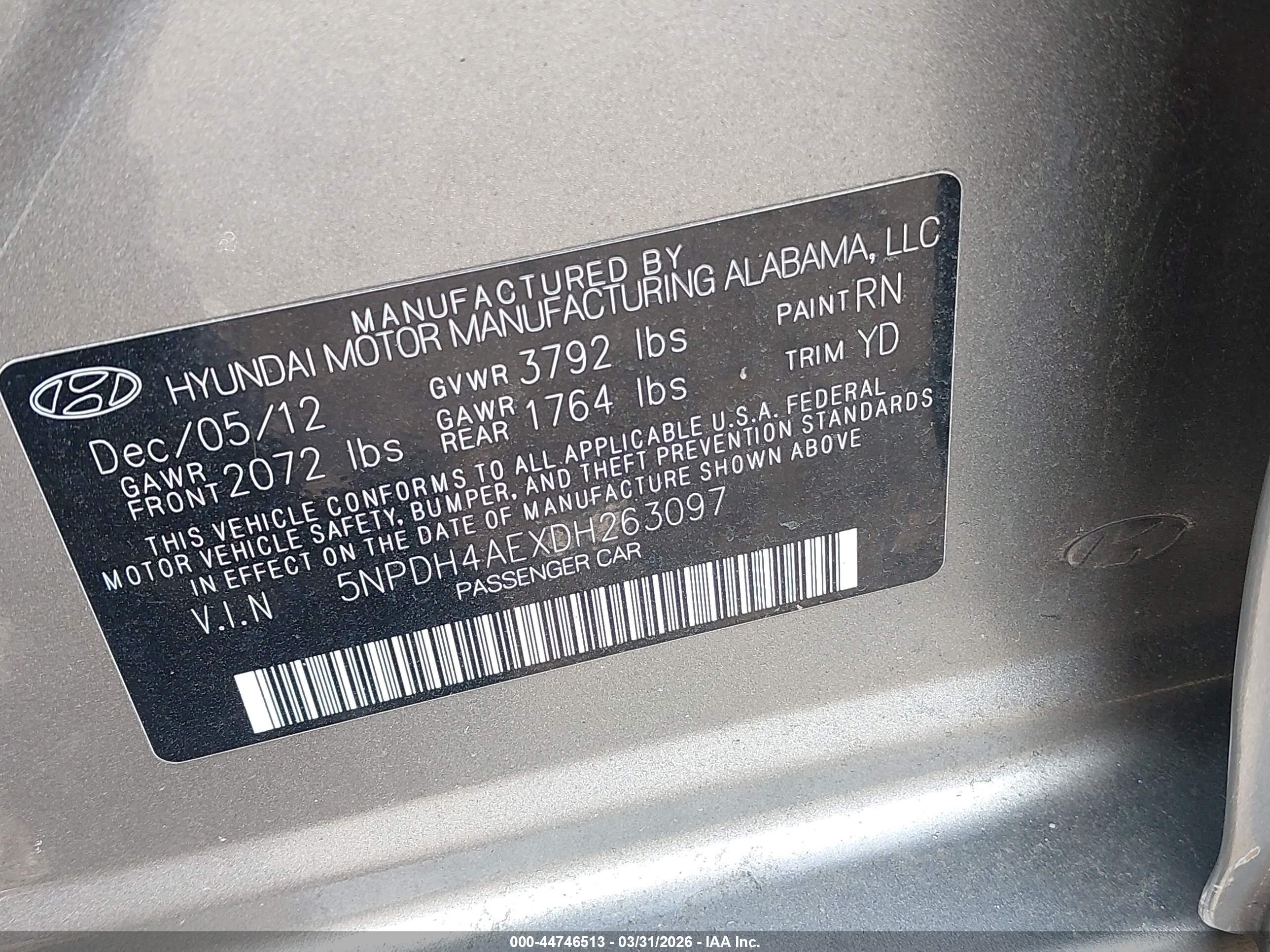 HYUNDAI ELANTRA image 9