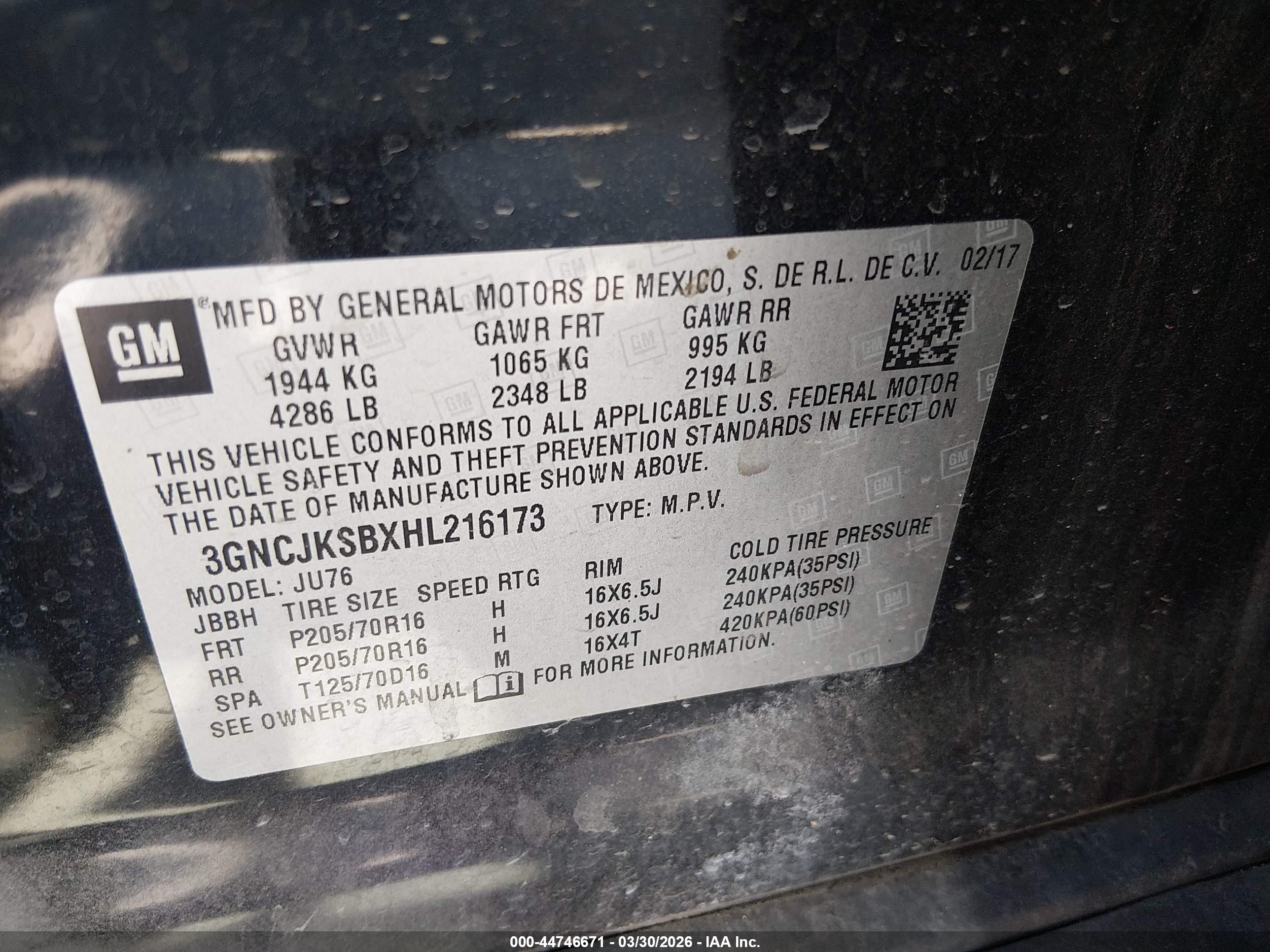 CHEVROLET TRAX image 9