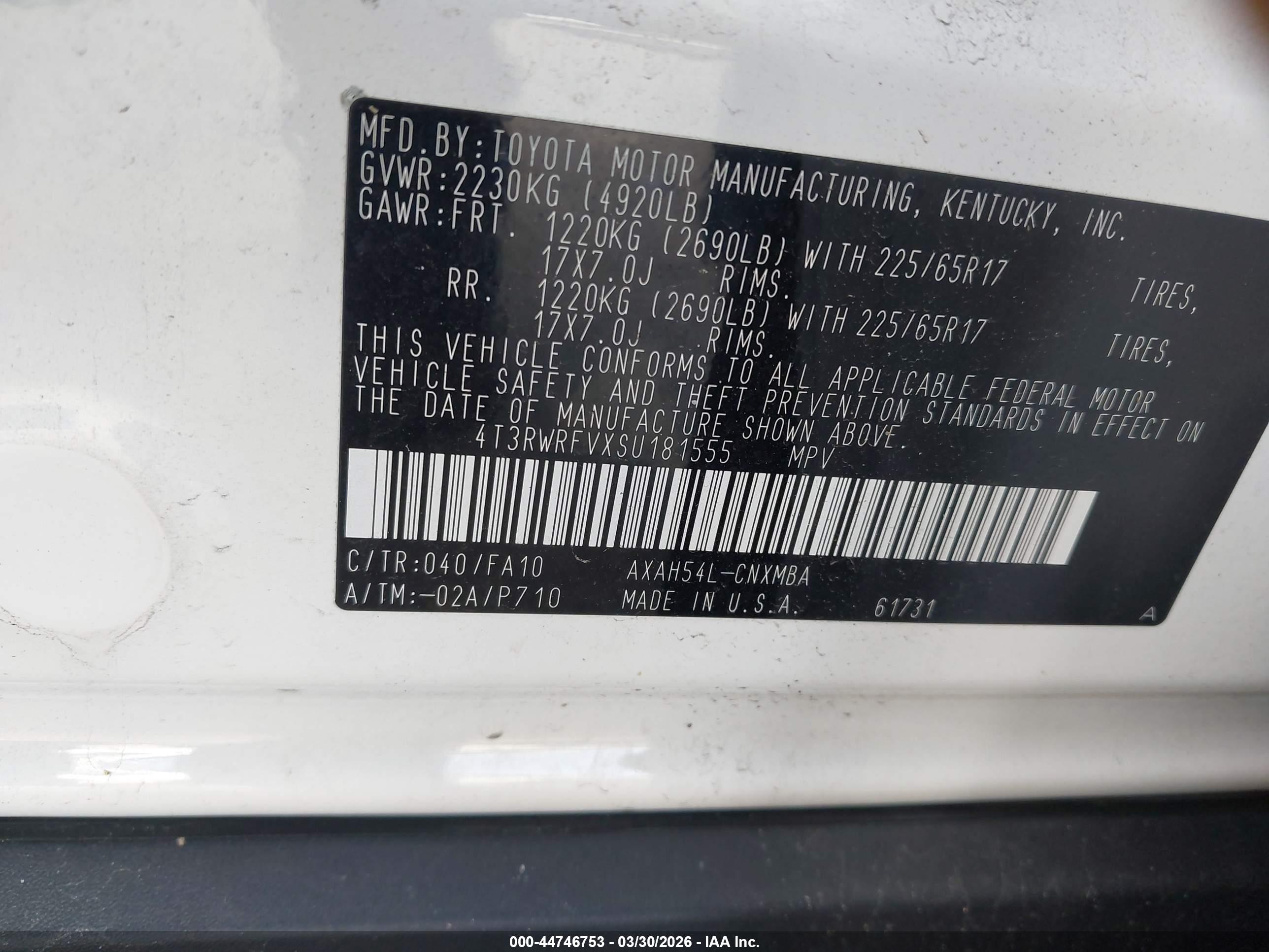 TOYOTA RAV4 image 9