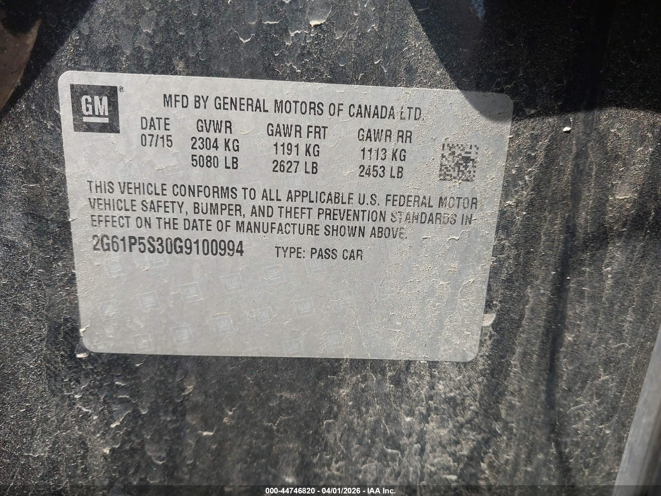 CADILLAC XTS image 9