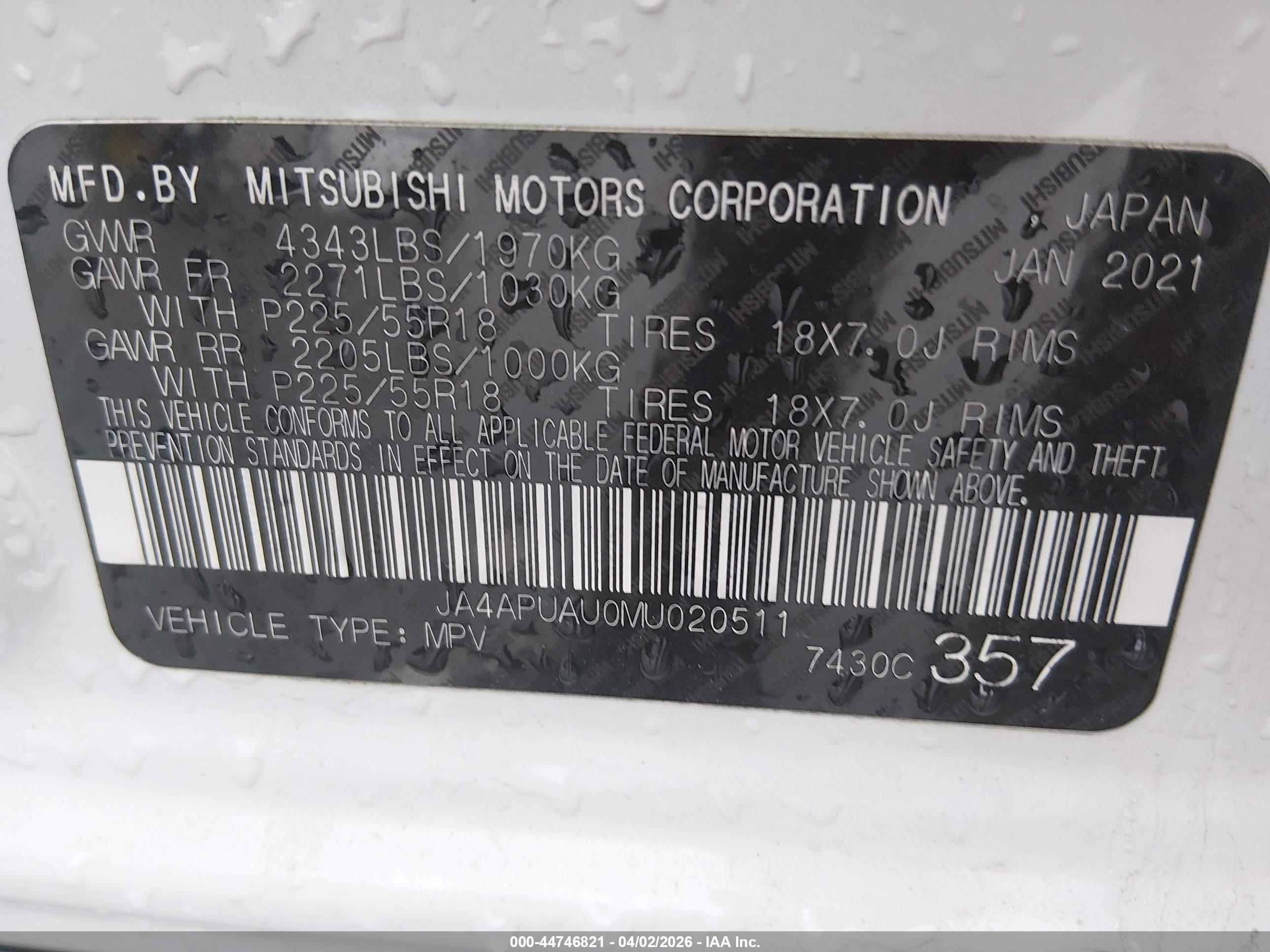 MITSUBISHI OUTLANDER image 9