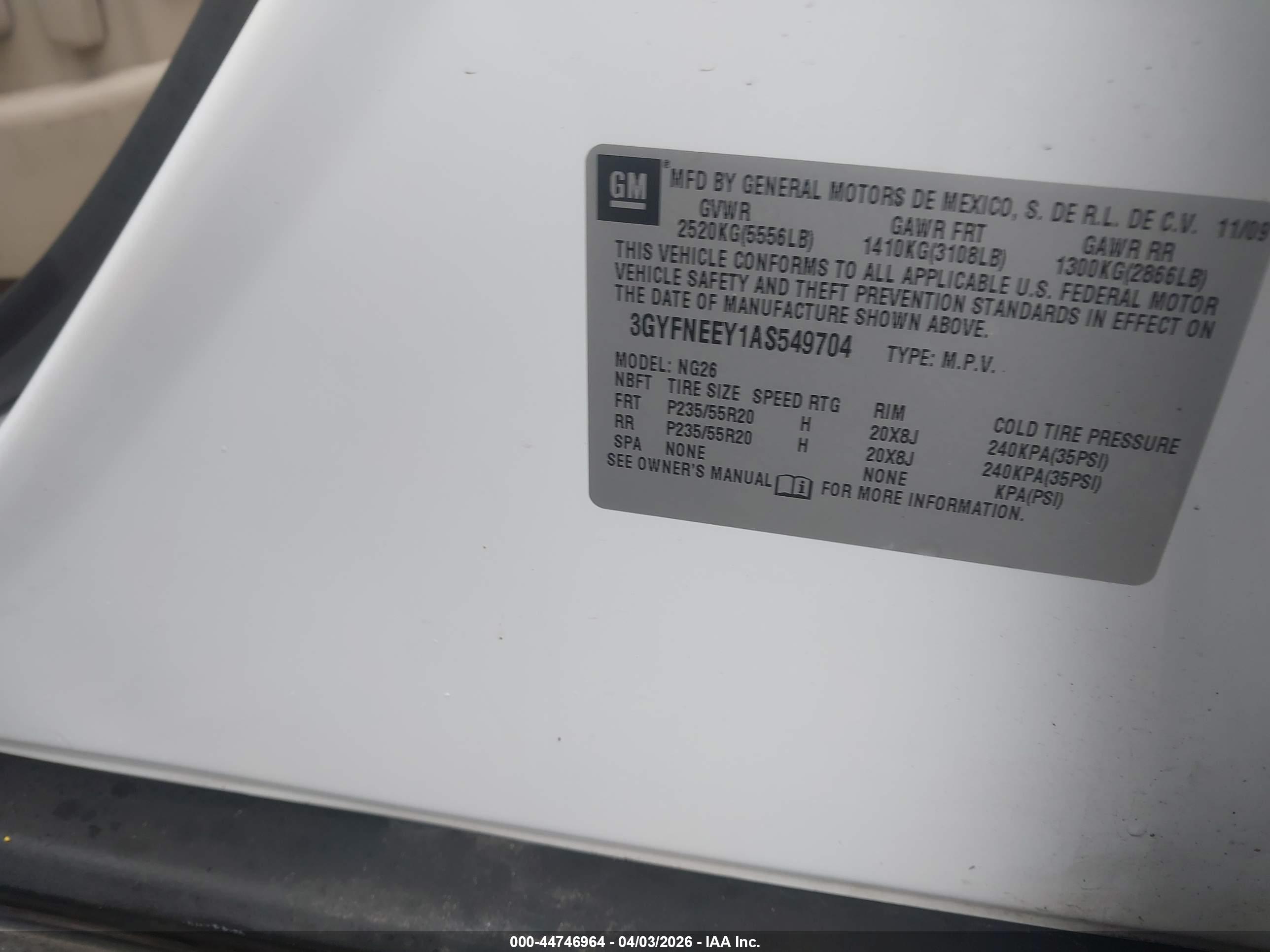 CADILLAC SRX image 9