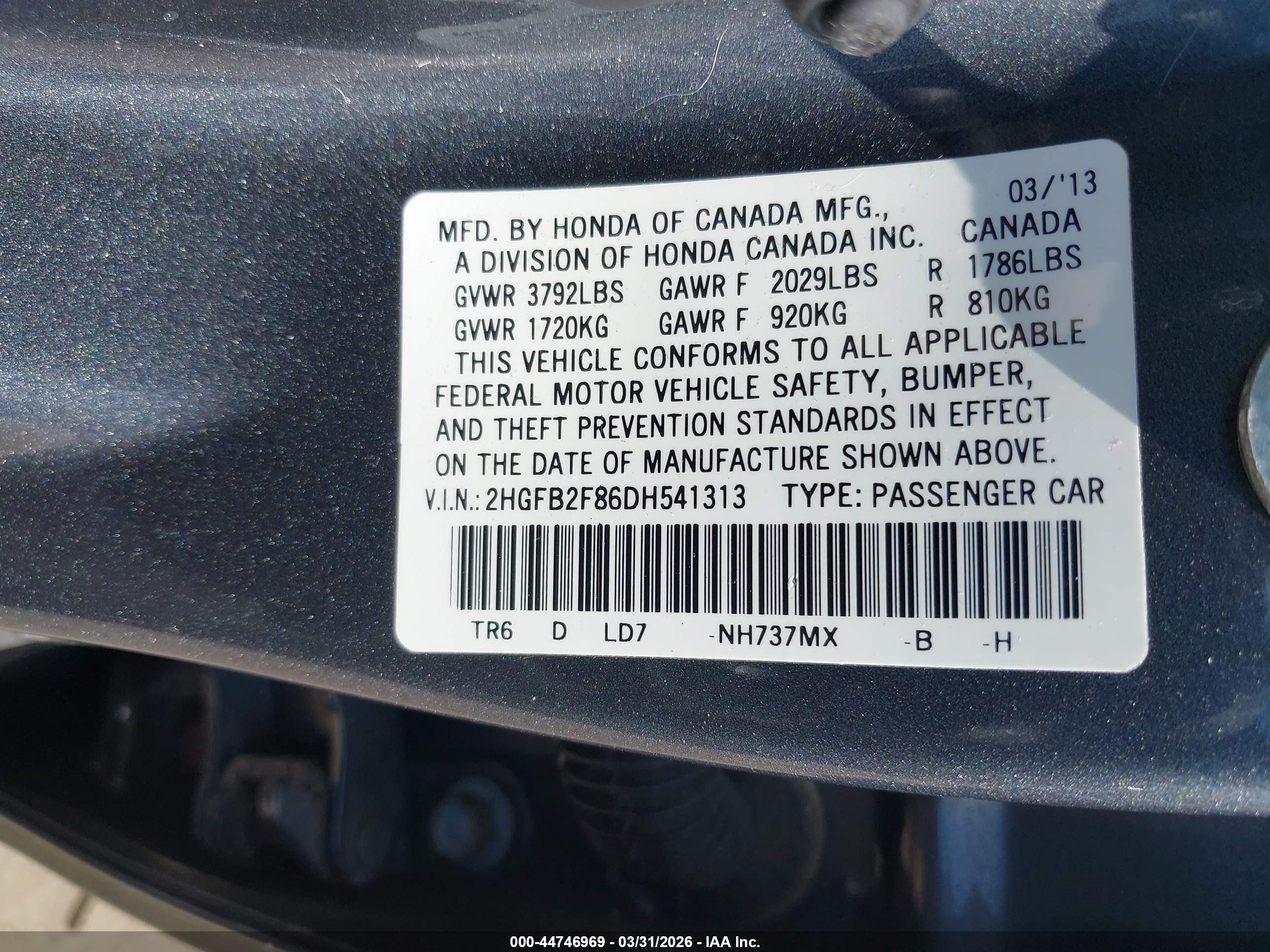 HONDA CIVIC image 9