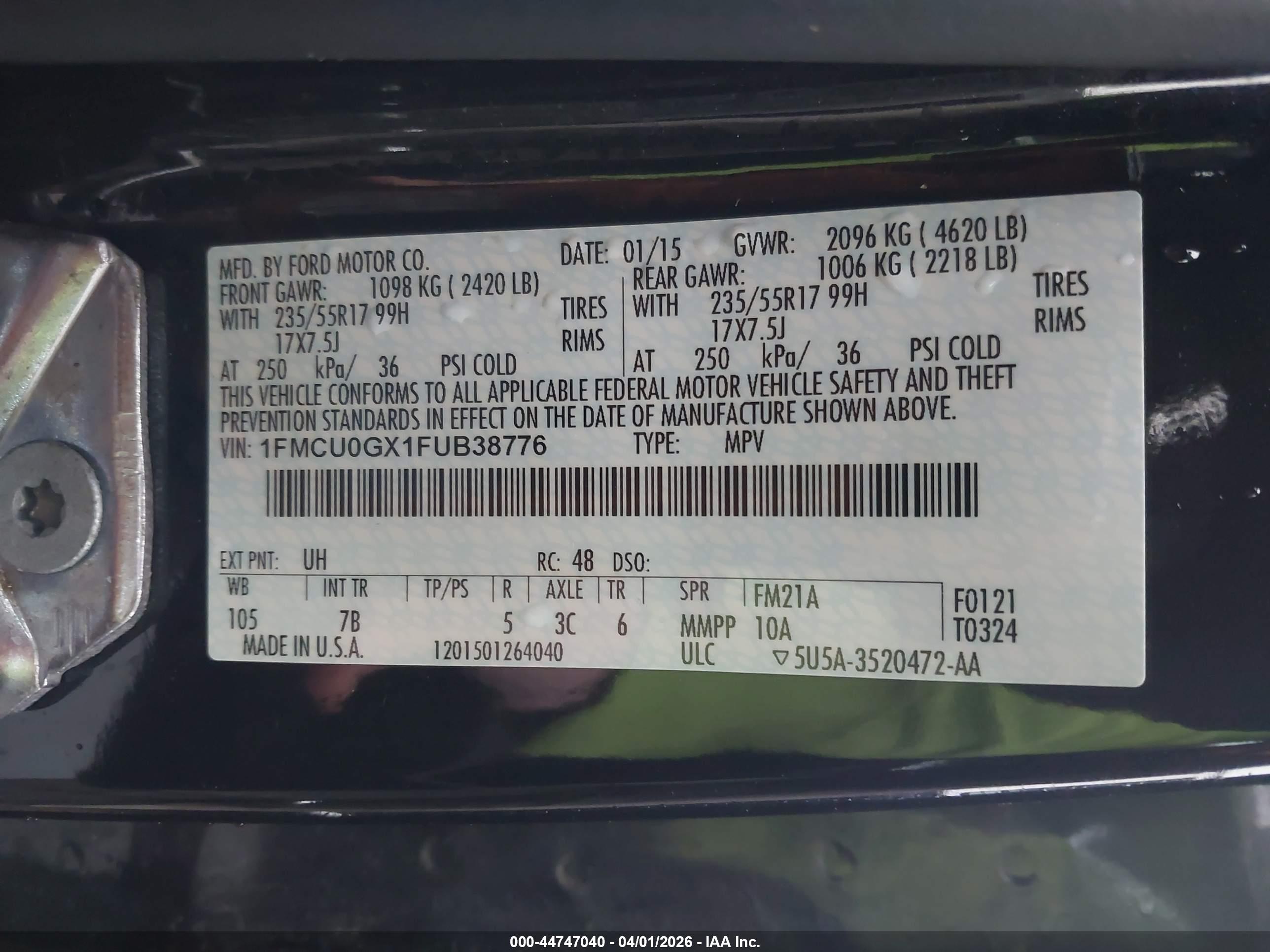 FORD ESCAPE image 9