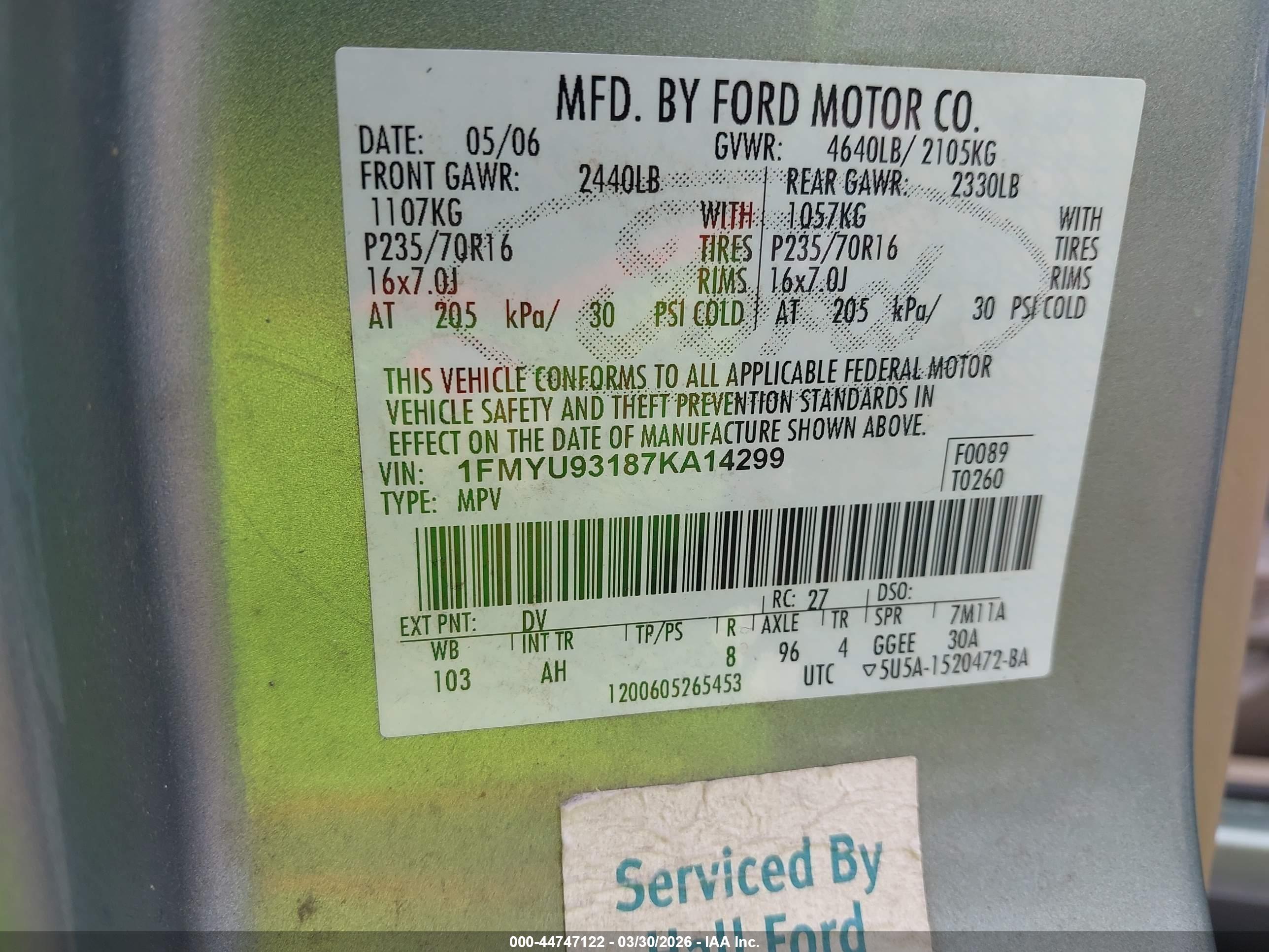 FORD ESCAPE image 9