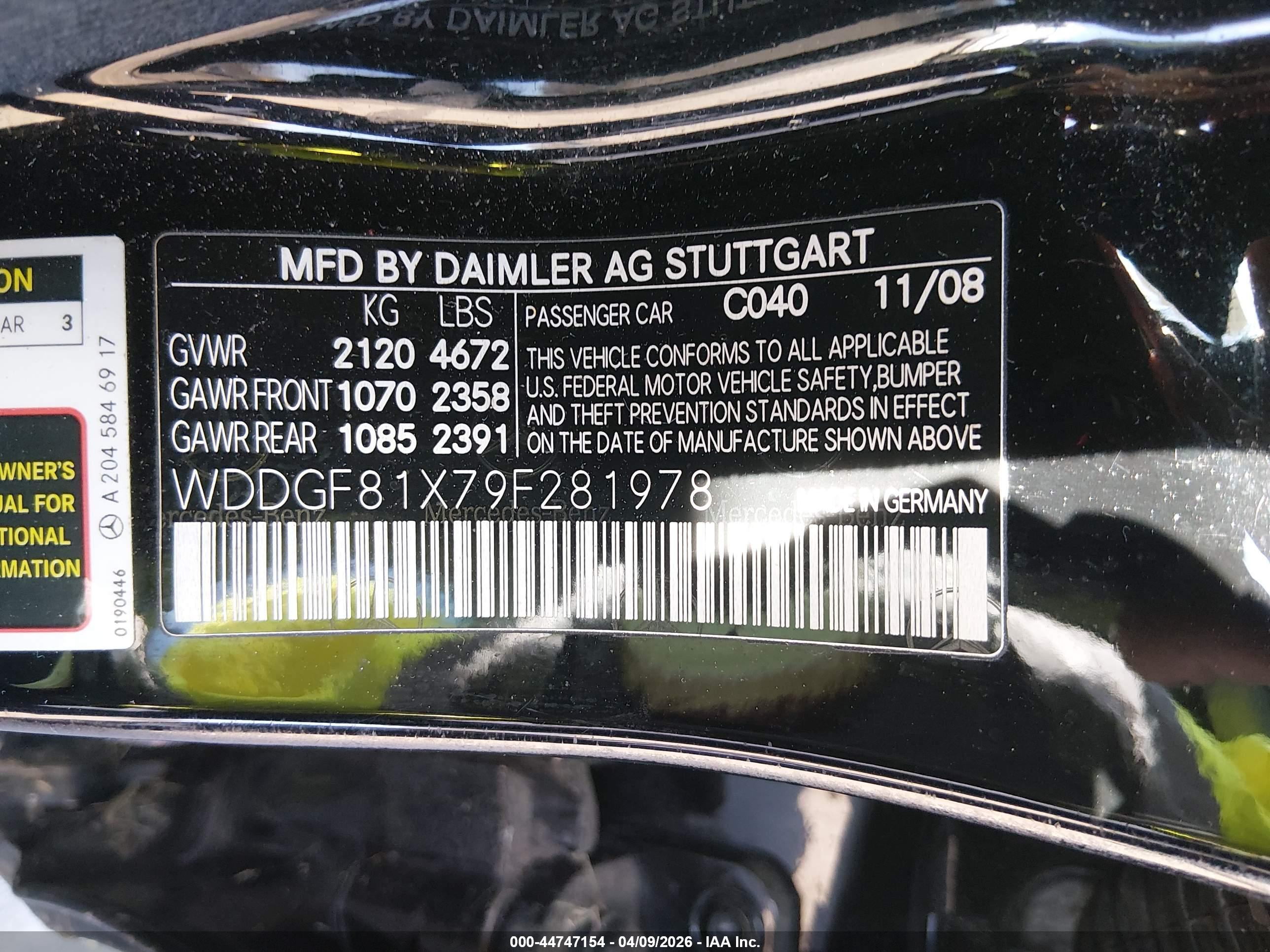 MERCEDES-BENZ C image 9