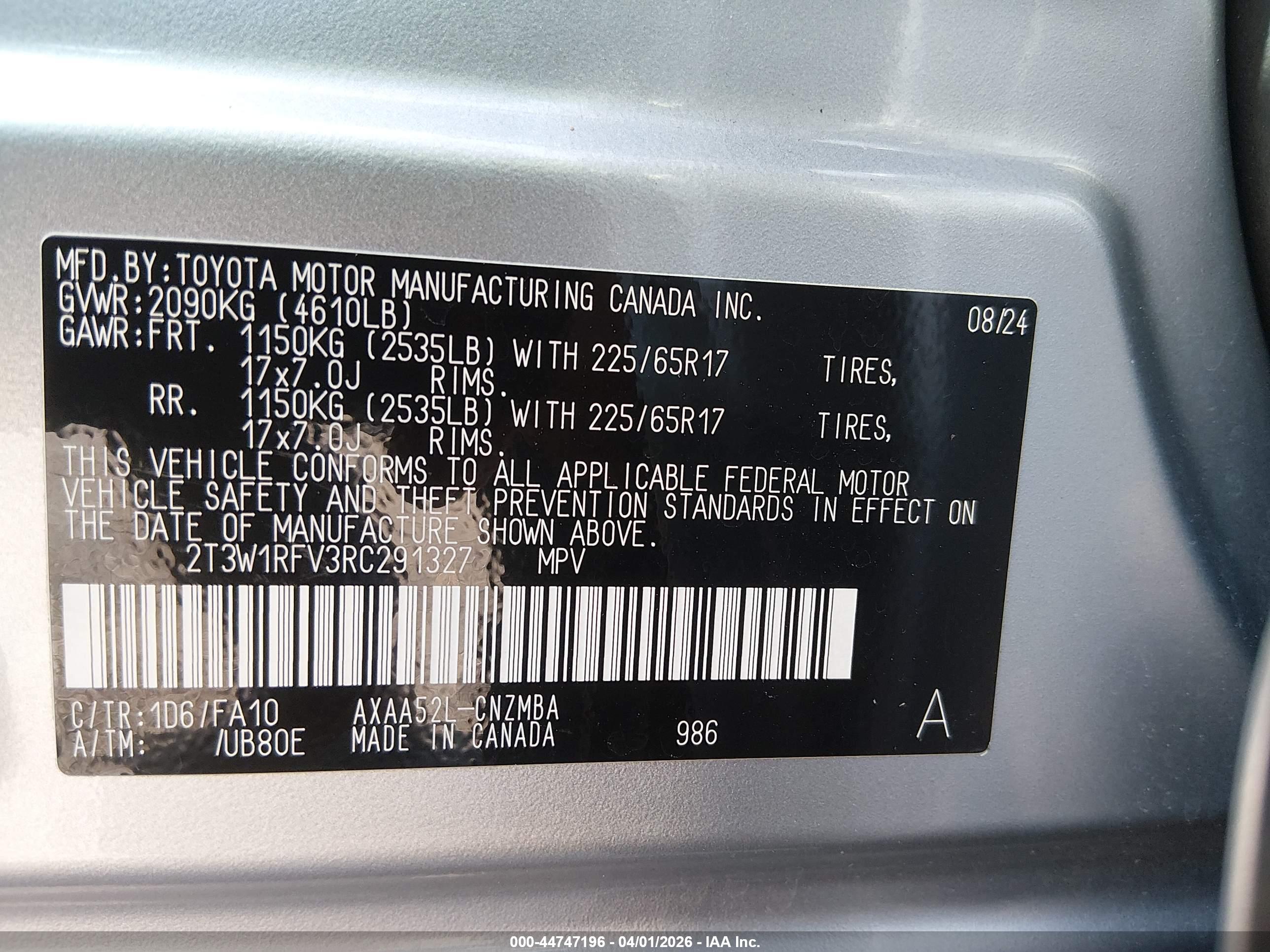 TOYOTA RAV4 image 9