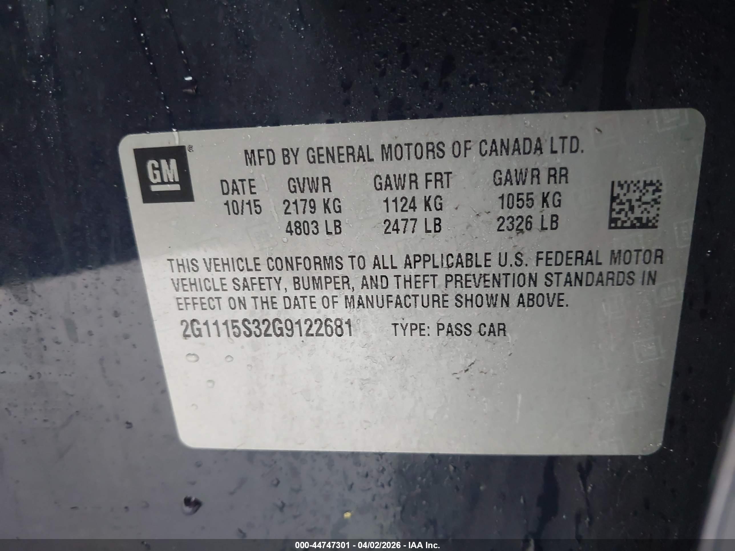 CHEVROLET IMPALA image 9