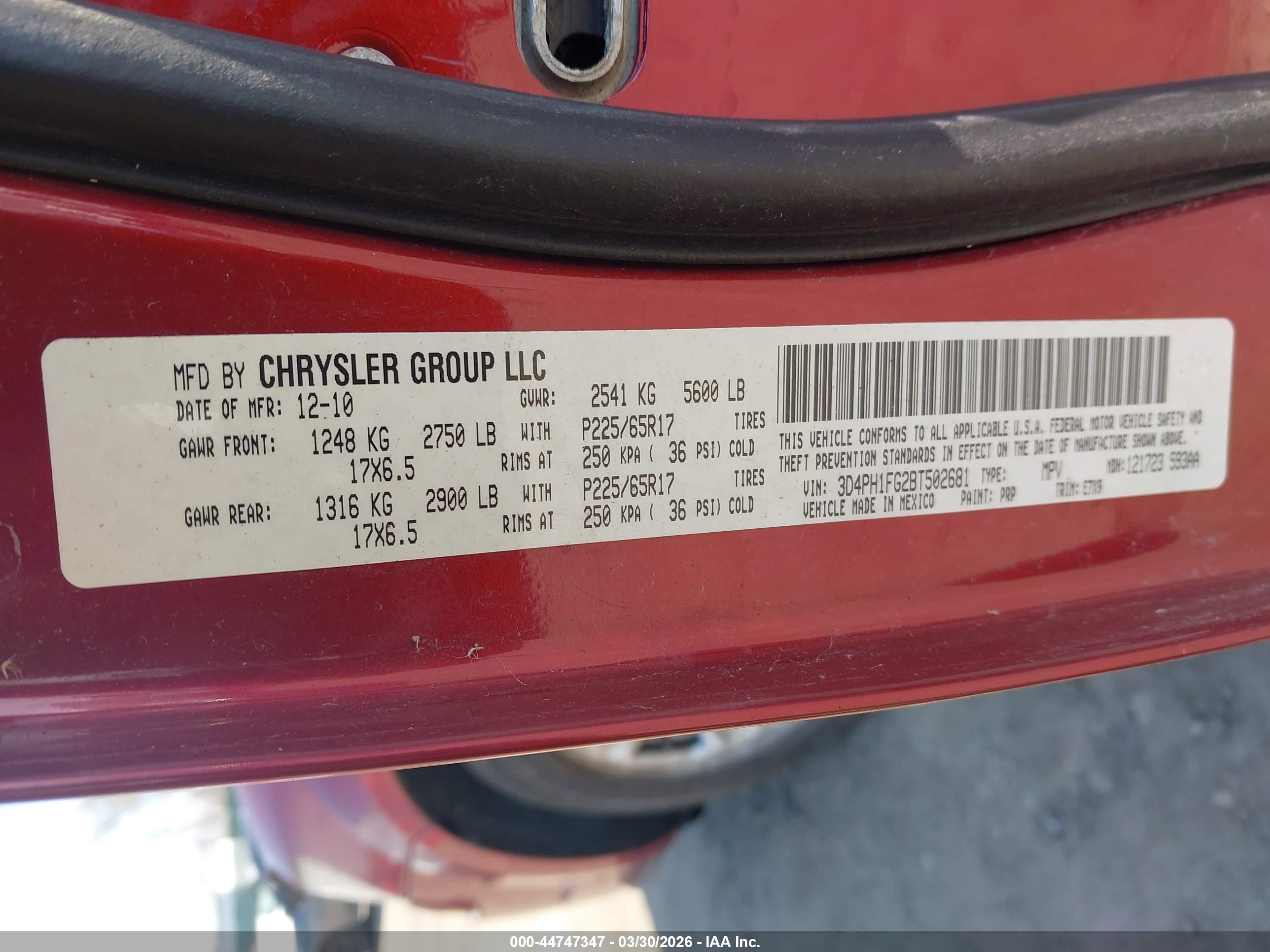 DODGE JOURNEY image 9