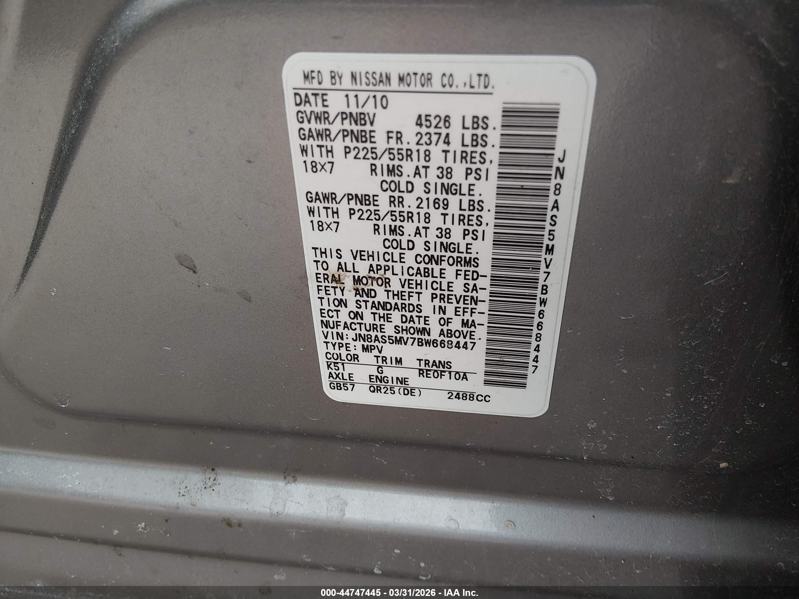 NISSAN ROGUE image 9