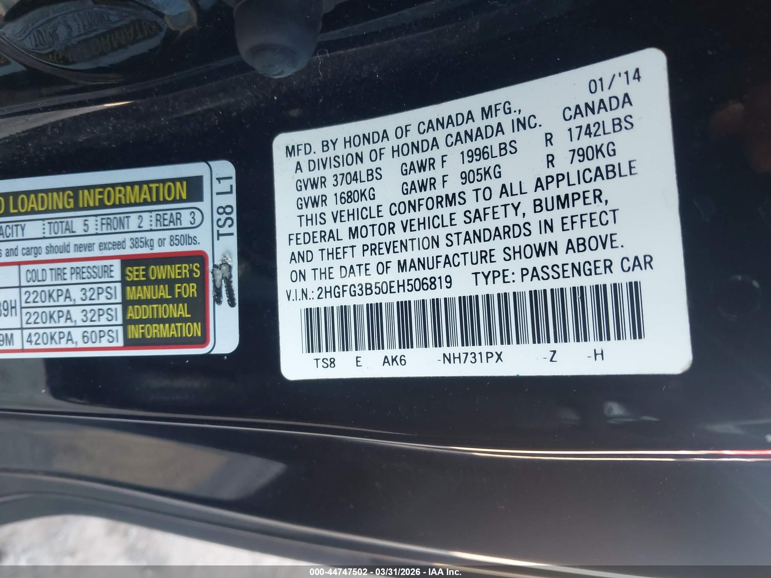 HONDA CIVIC image 9