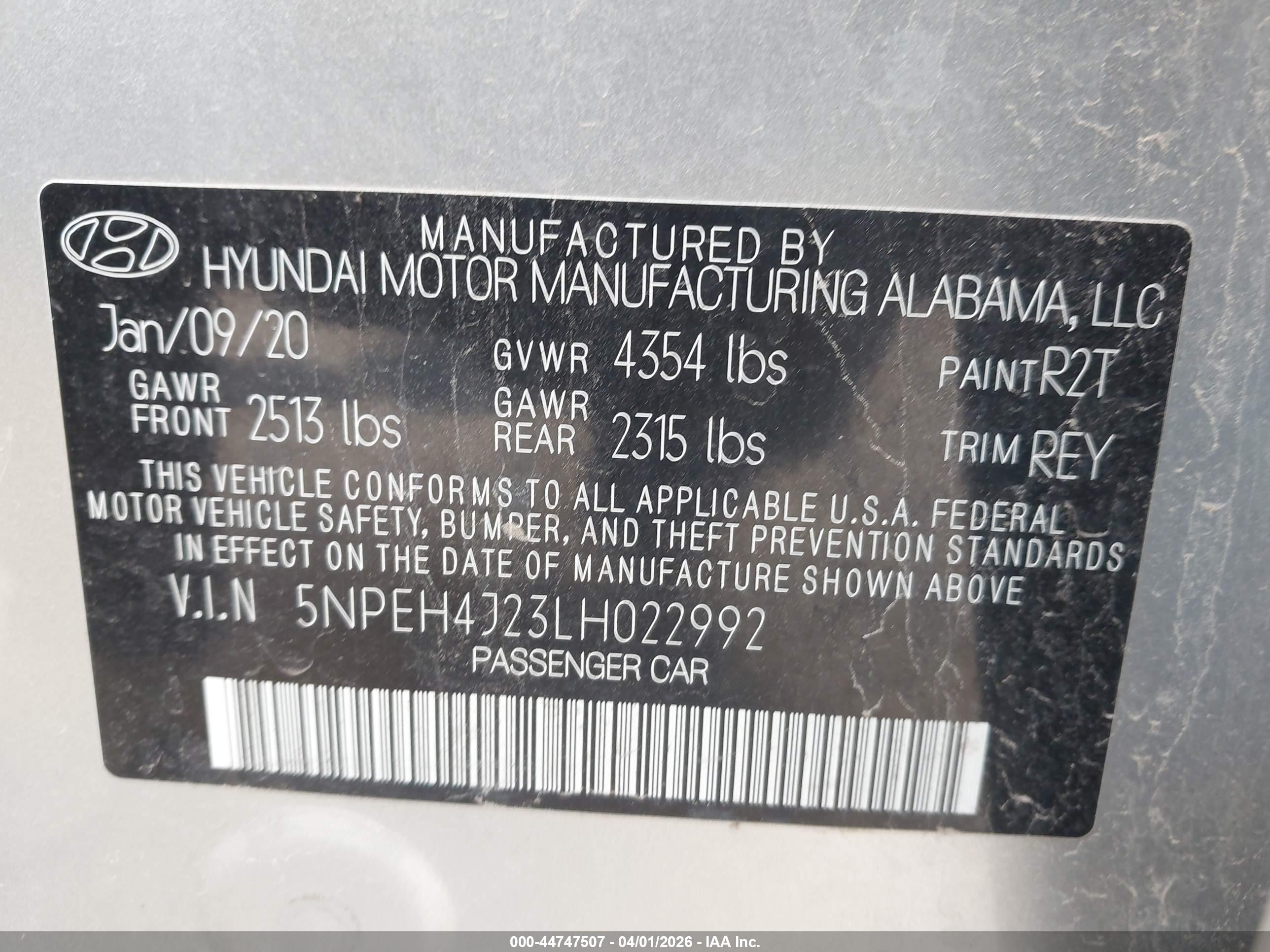 HYUNDAI SONATA image 9