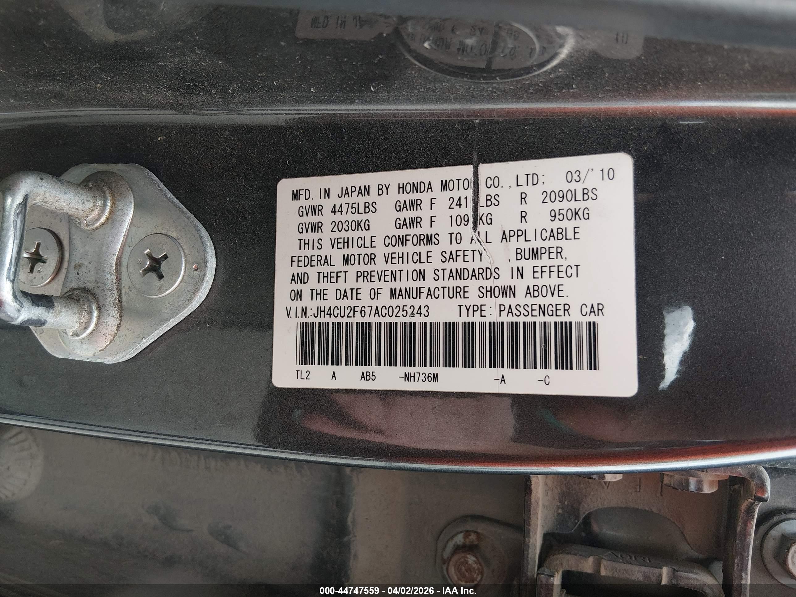 ACURA TSX image 9