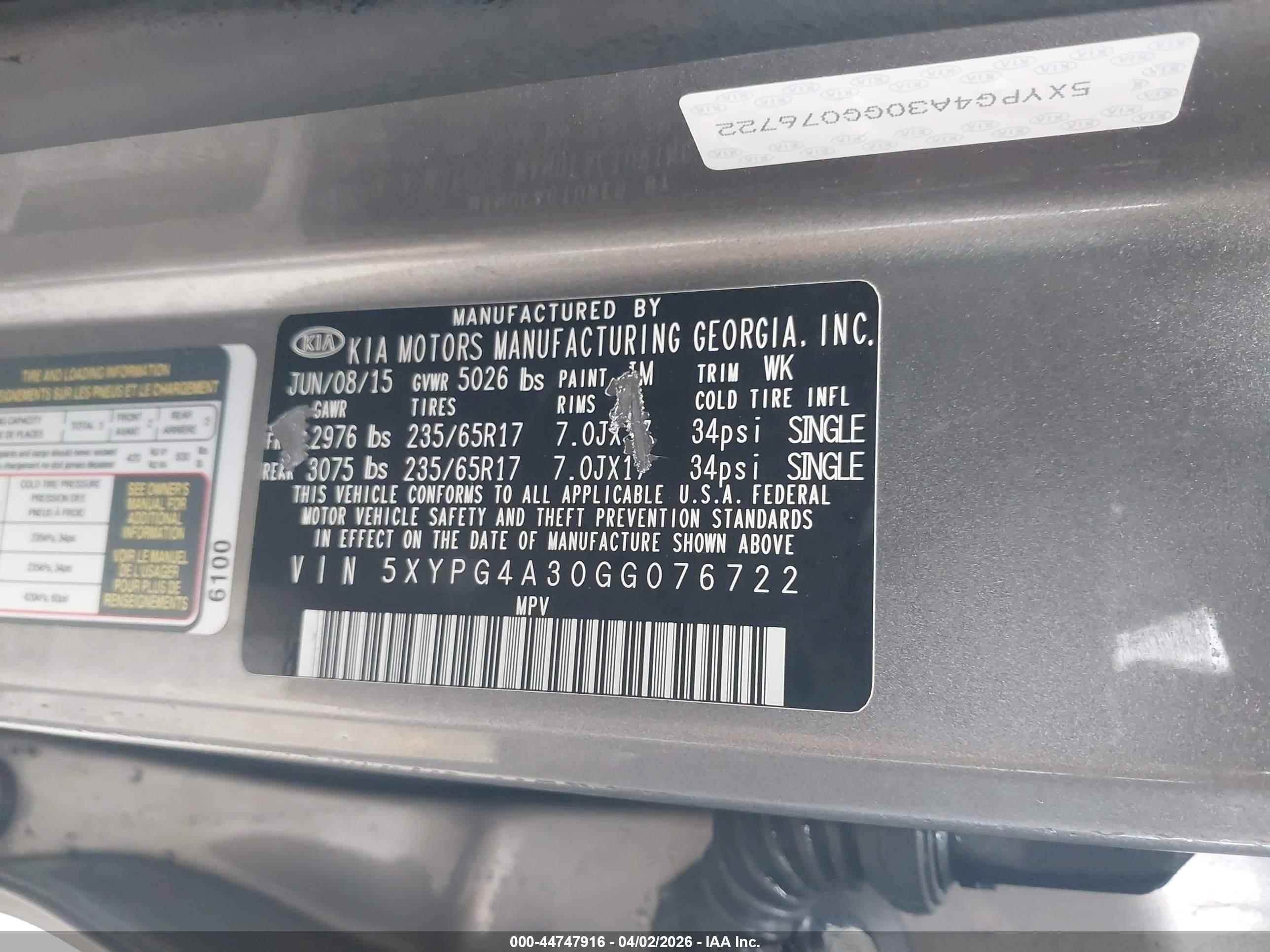 KIA SORENTO image 9
