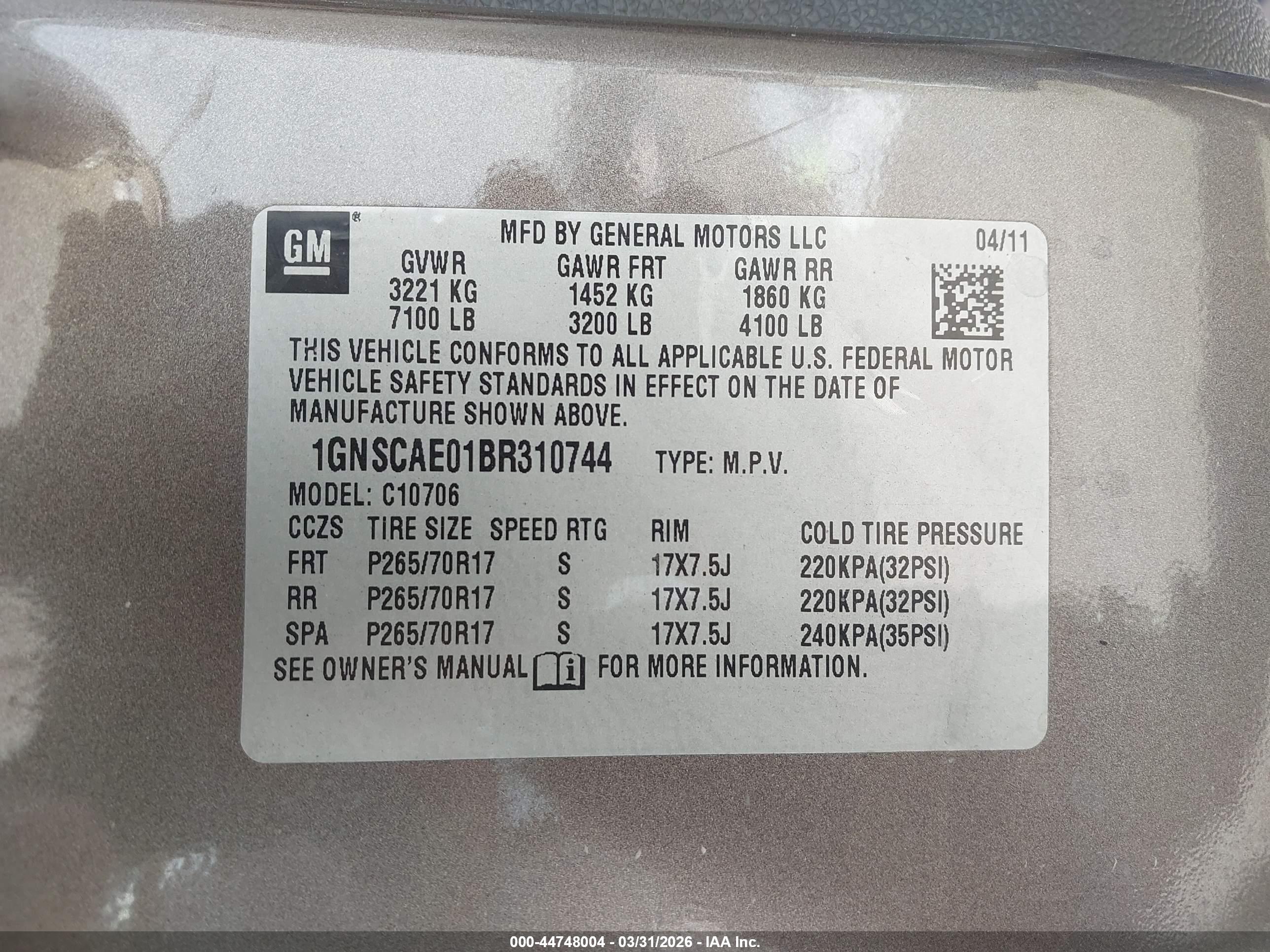CHEVROLET TAHOE image 9