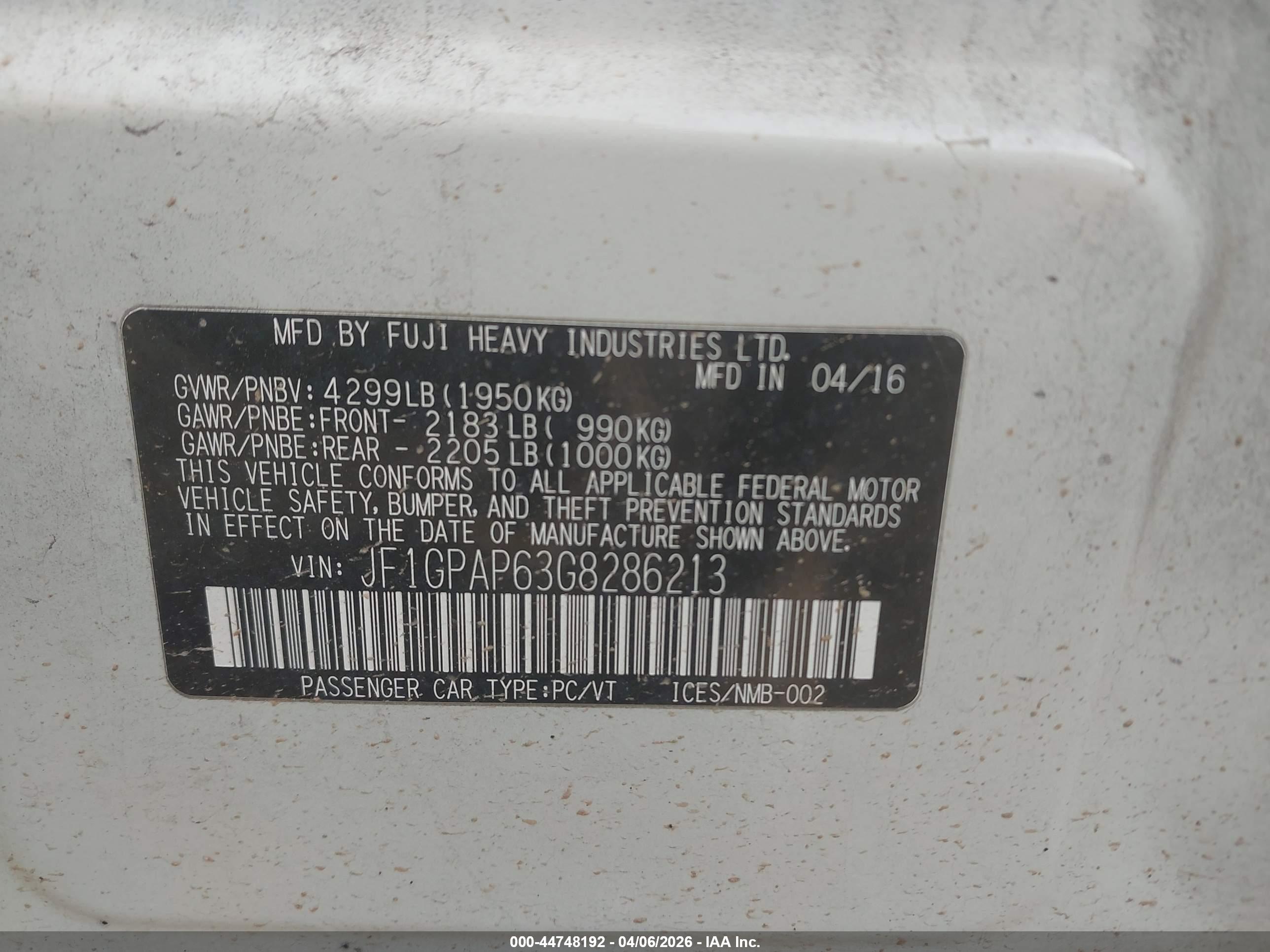 SUBARU IMPREZA image 9