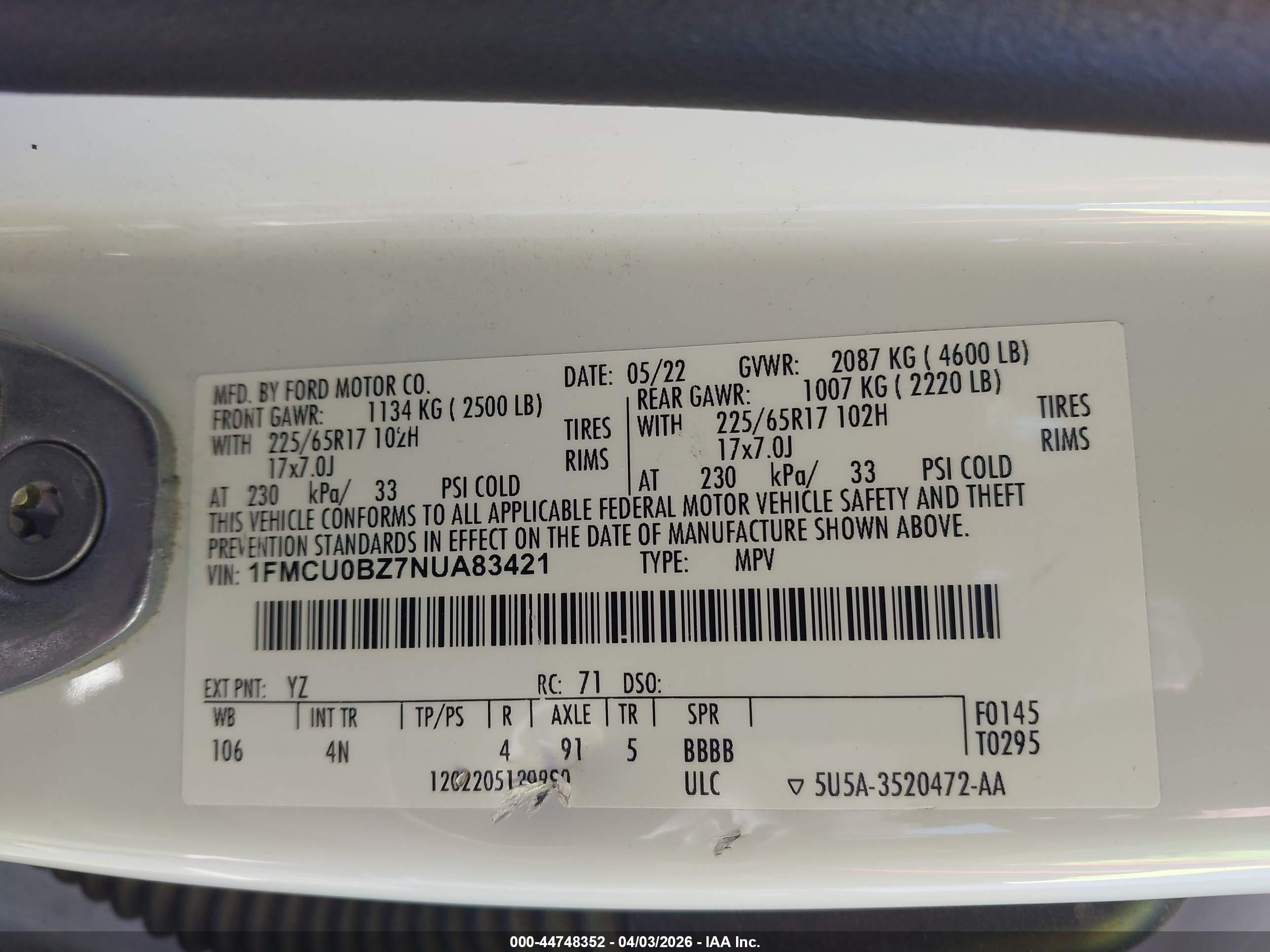 FORD ESCAPE image 9