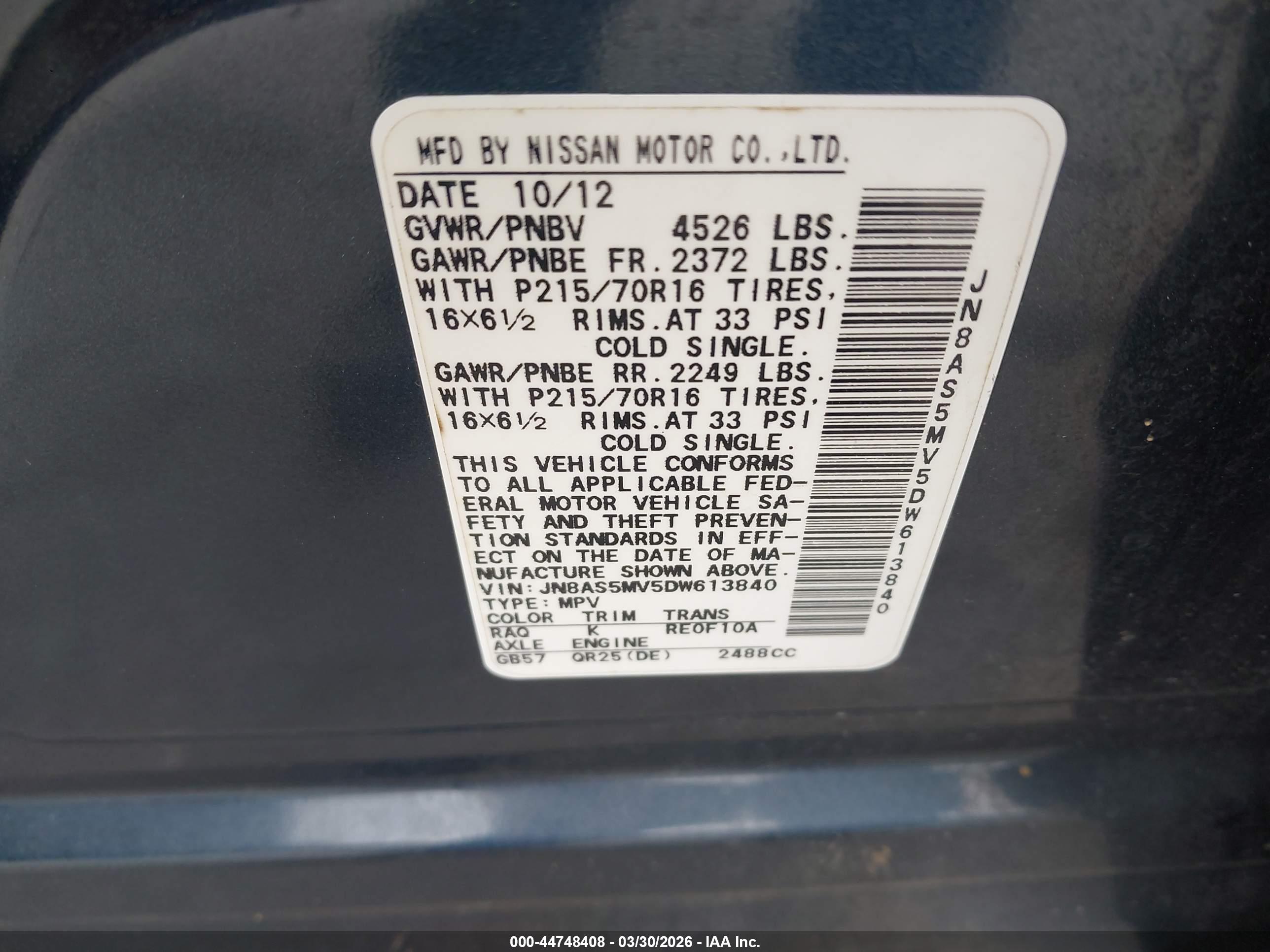 NISSAN ROGUE image 9