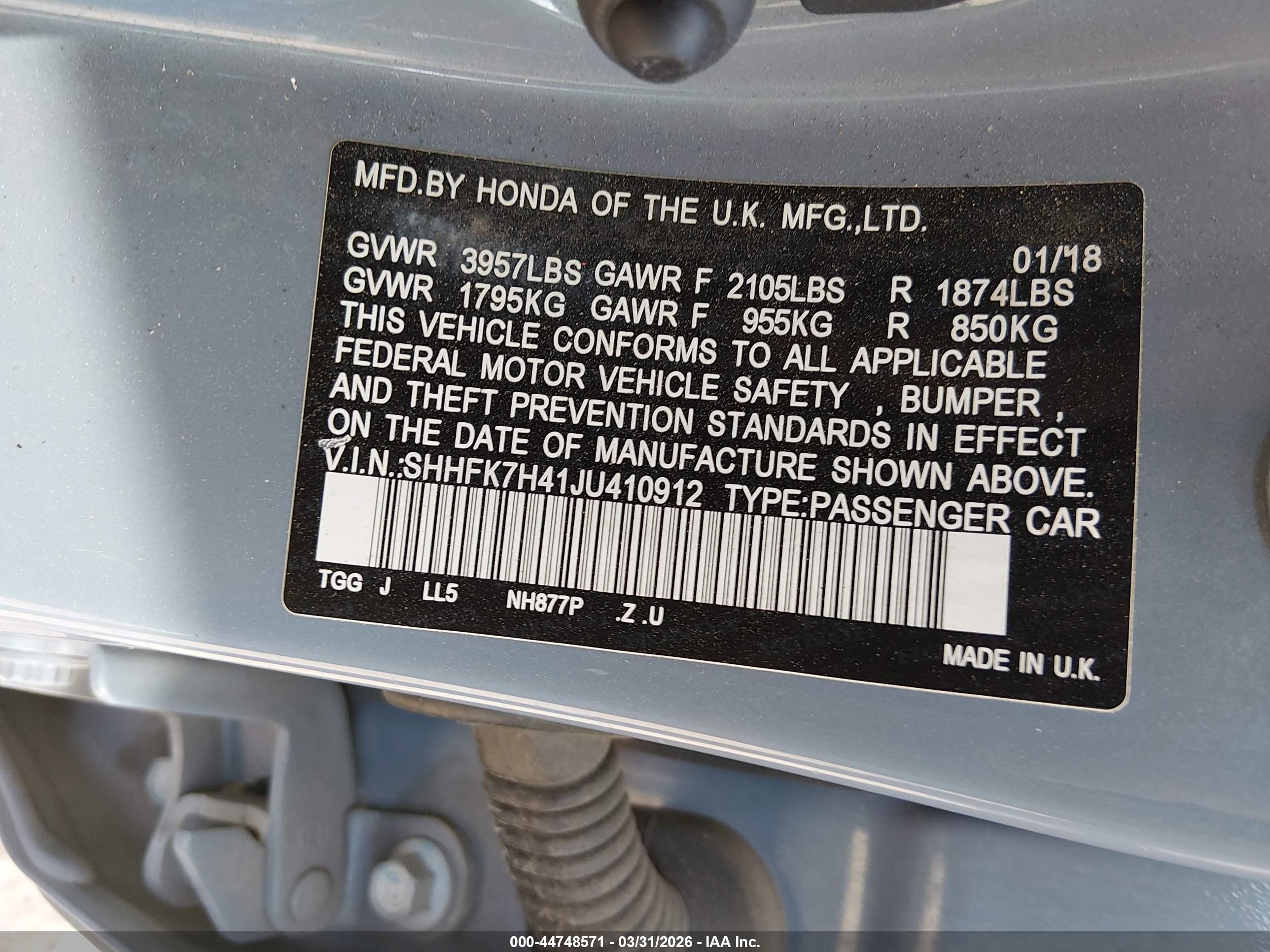 HONDA CIVIC image 9
