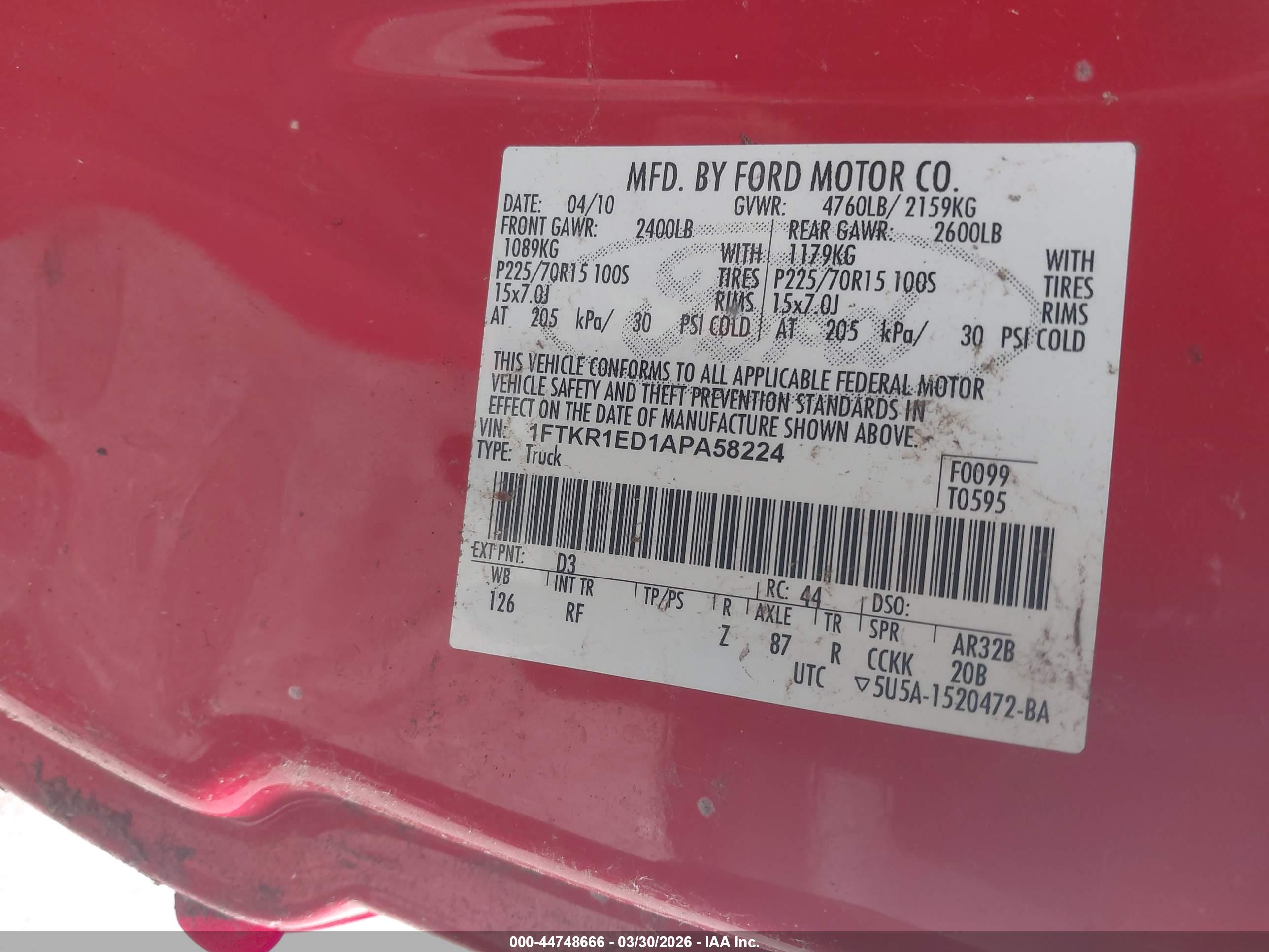 FORD RANGER image 9