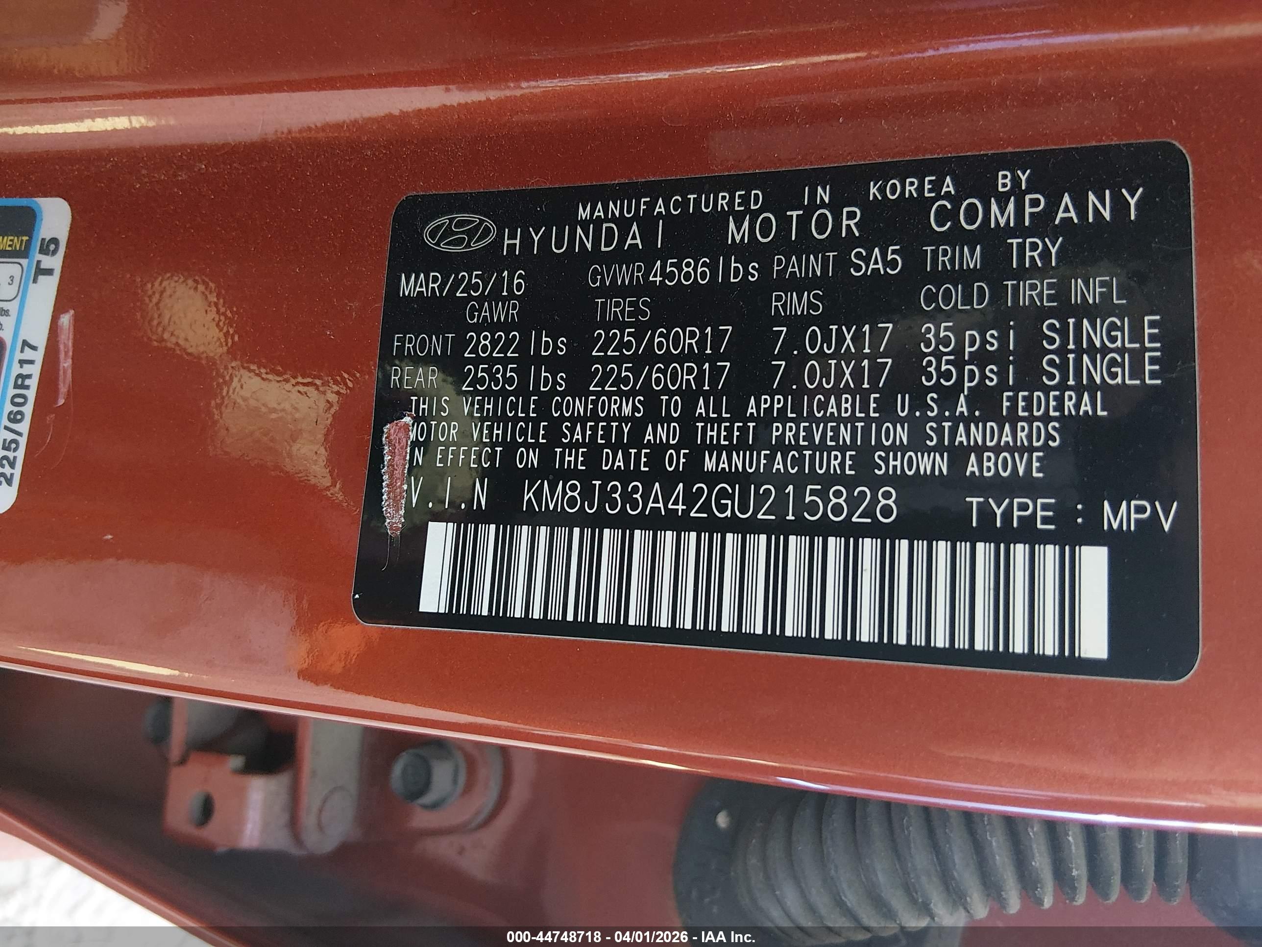 HYUNDAI TUCSON image 9